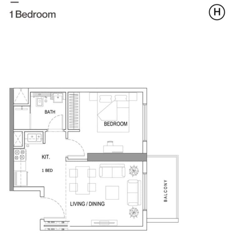 Gorgeous 1 Bedroom In Binghatti House And Sleeps 4 Apartment Dubai