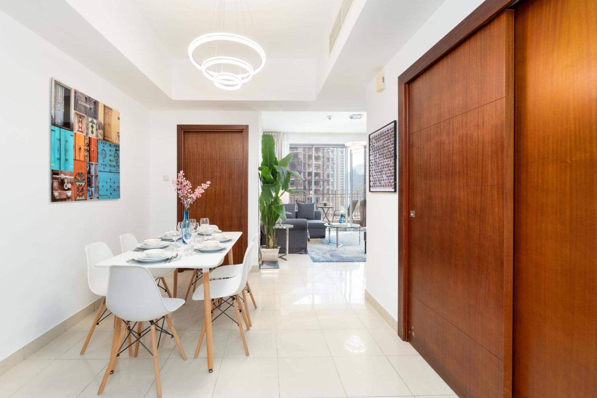 Apartment Ultimate 2 Bedroom Next To Burj Khalifa With Opera With Fountain Views