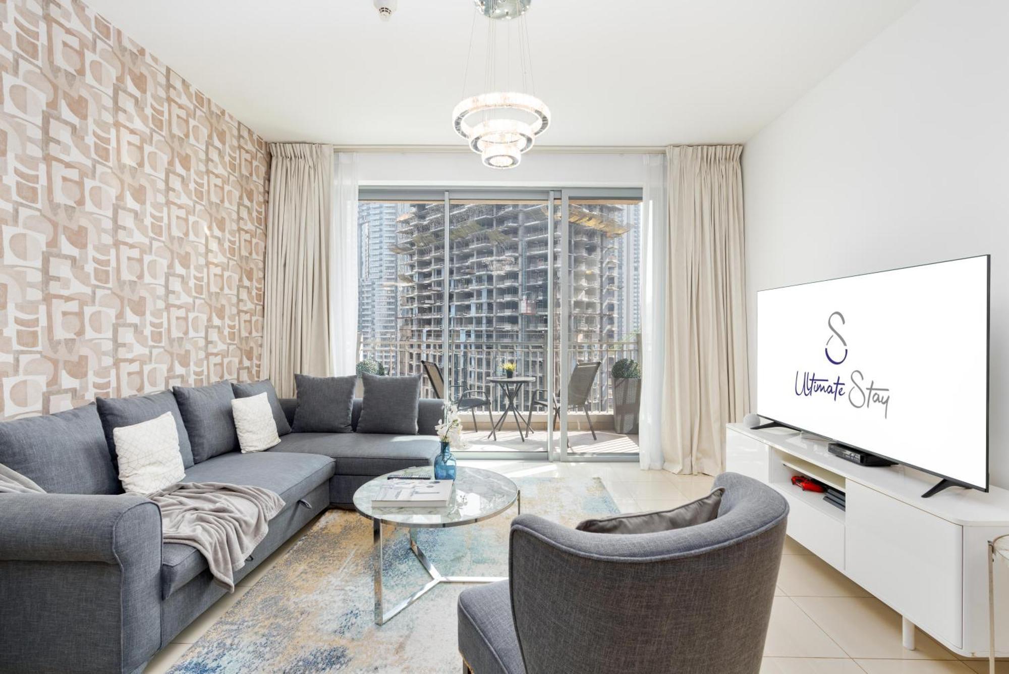 Ultimate 2 Bedroom Next To Burj Khalifa With Opera With Fountain Views Apartment