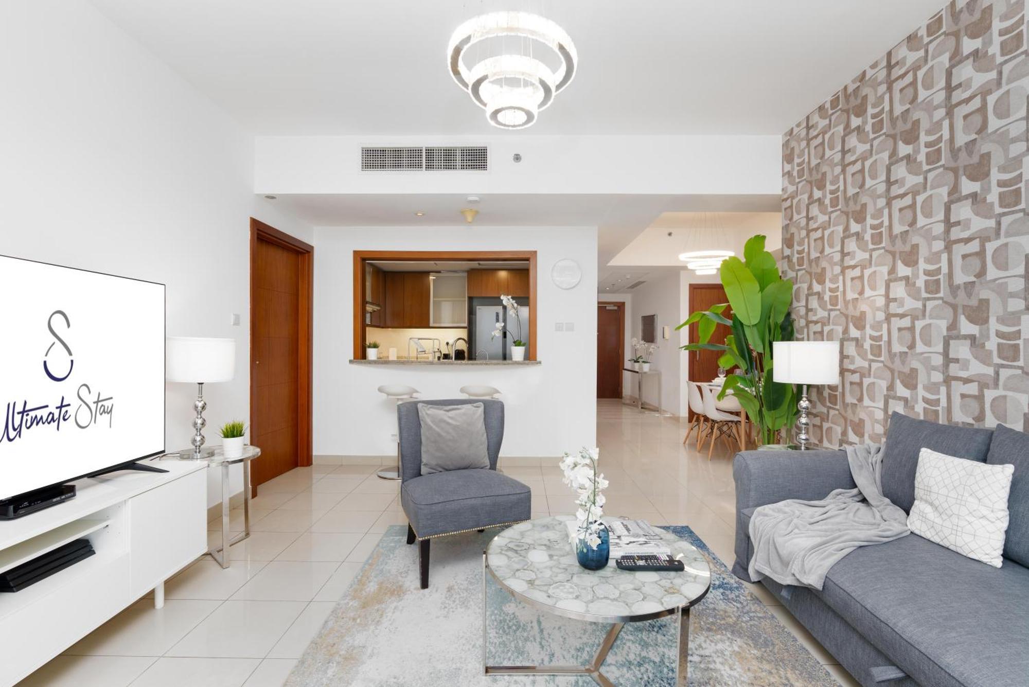 Apartment Ultimate 2 Bedroom Next To Burj Khalifa With Opera With Fountain Views Dubai