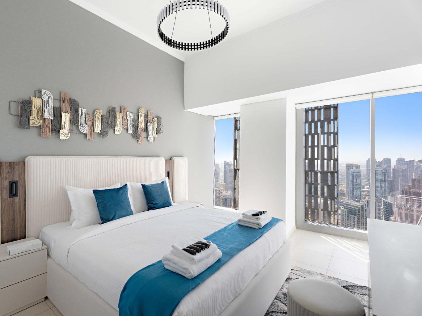 Sophisticated High-floor 1bdr With Breathtaking Sea View - Cayan 48 Apartment