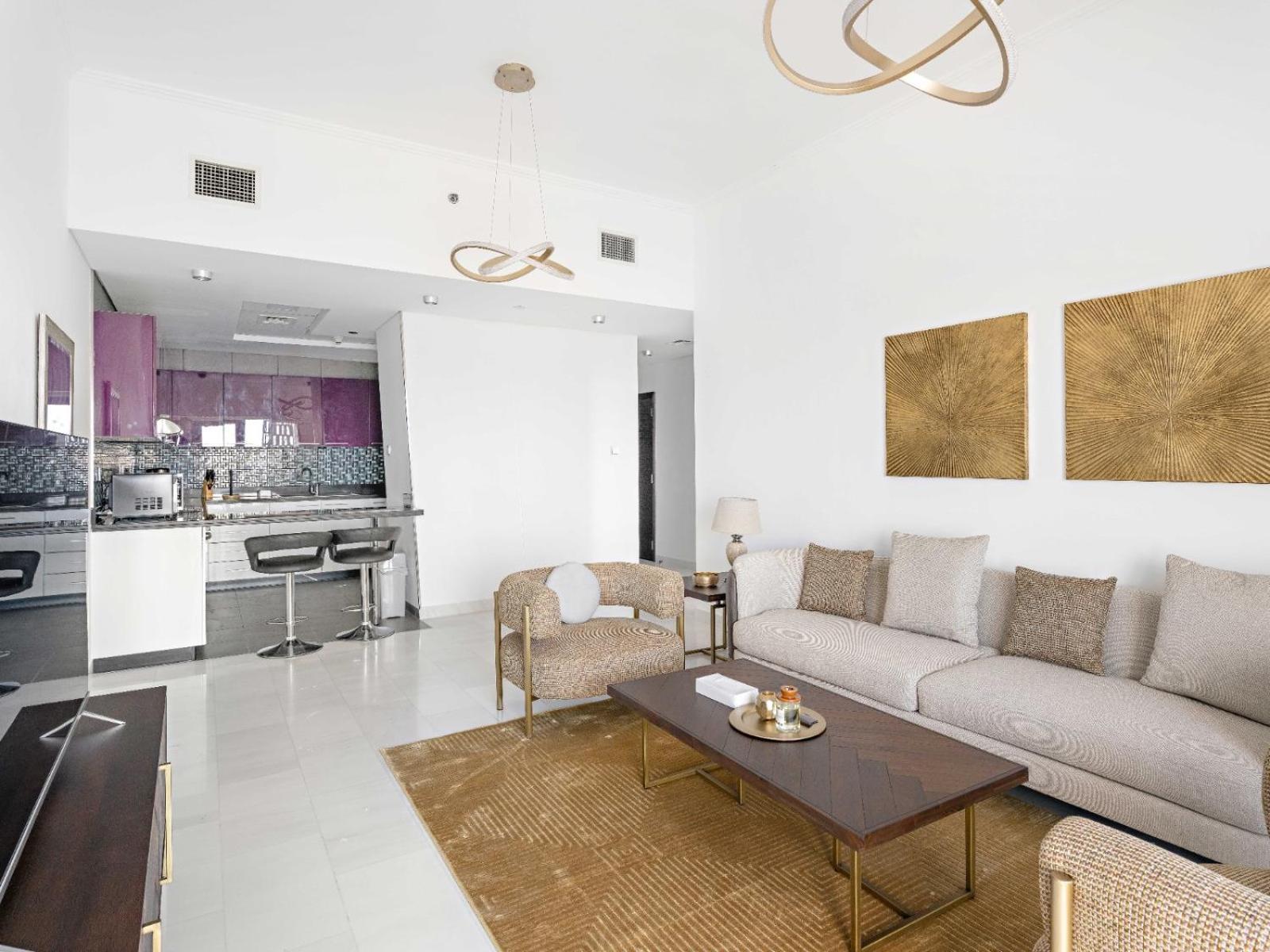 Apartment Sophisticated High-floor 1bdr With Breathtaking Sea View - Cayan 48 *