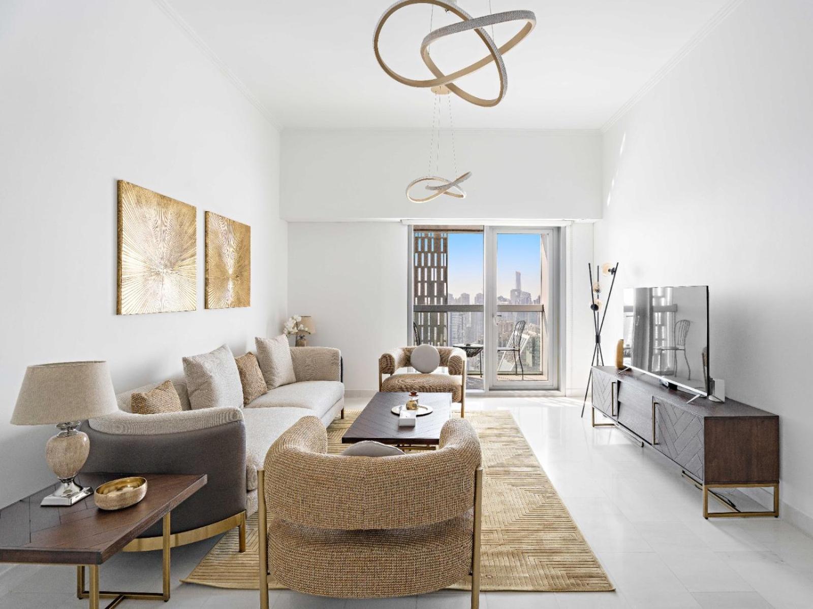 Sophisticated High-floor 1bdr With Breathtaking Sea View - Cayan 48 Apartment *