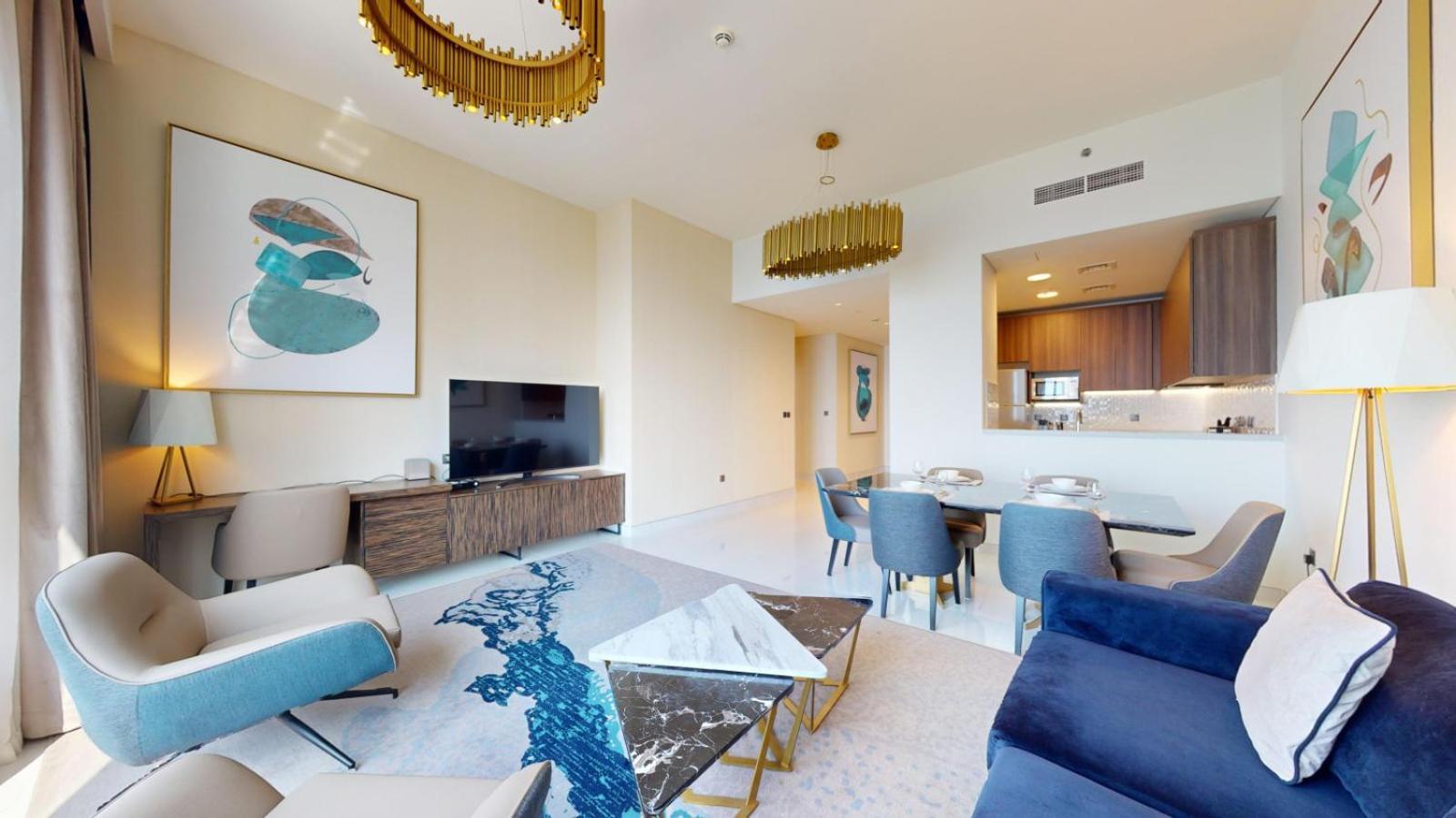 Avani Palm View - Bright Two Bedroom With Sea View Apartment Dubai
