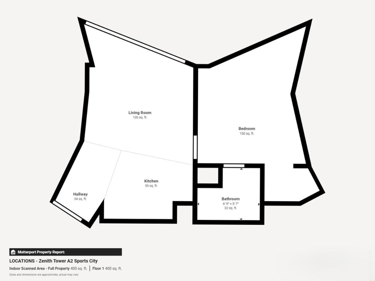 Zenith Tower A2 - Colourful One Bedroom Apartment *