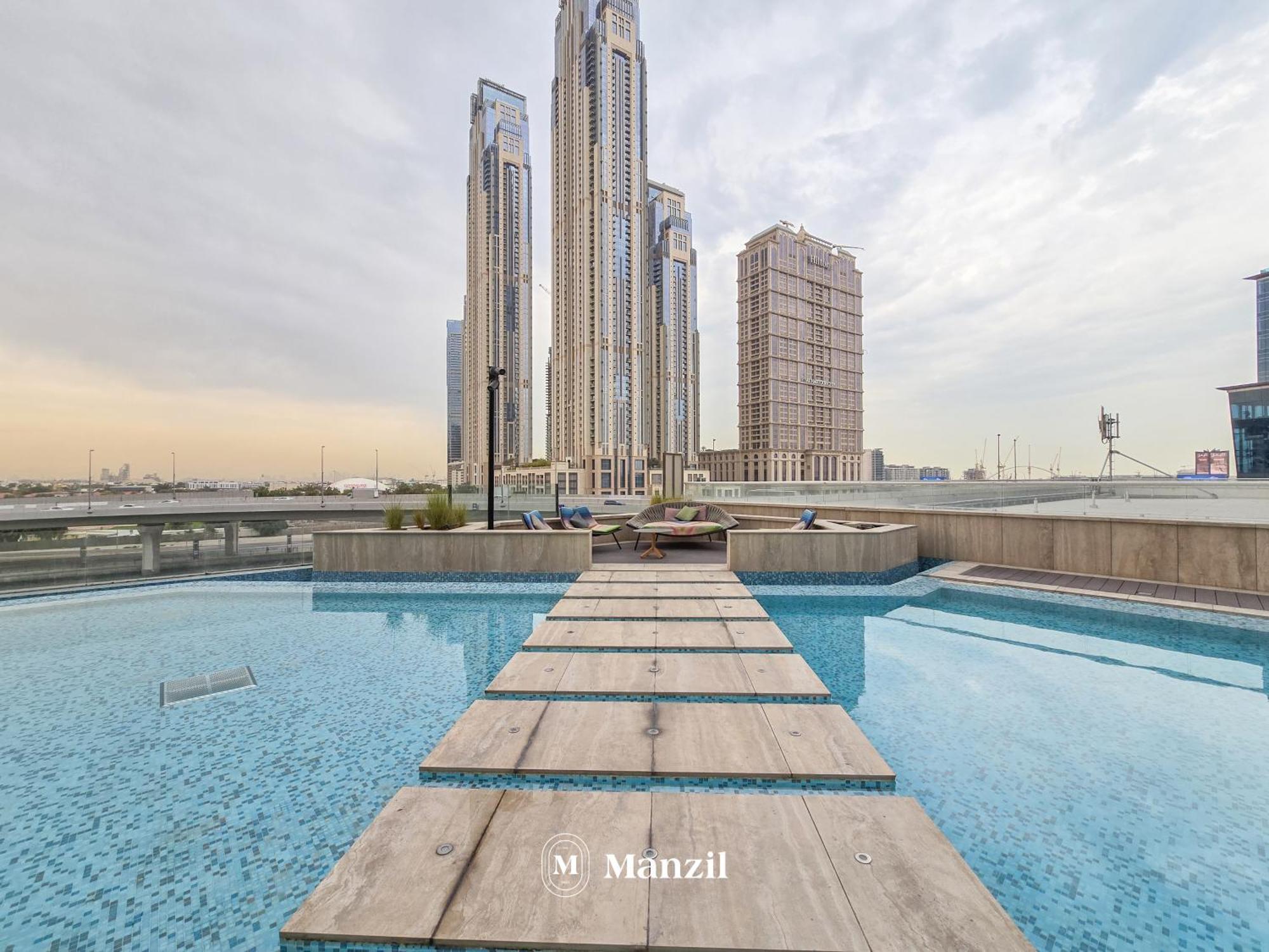 Luxury 1br At Urban Oasis Near Mall Apartment *