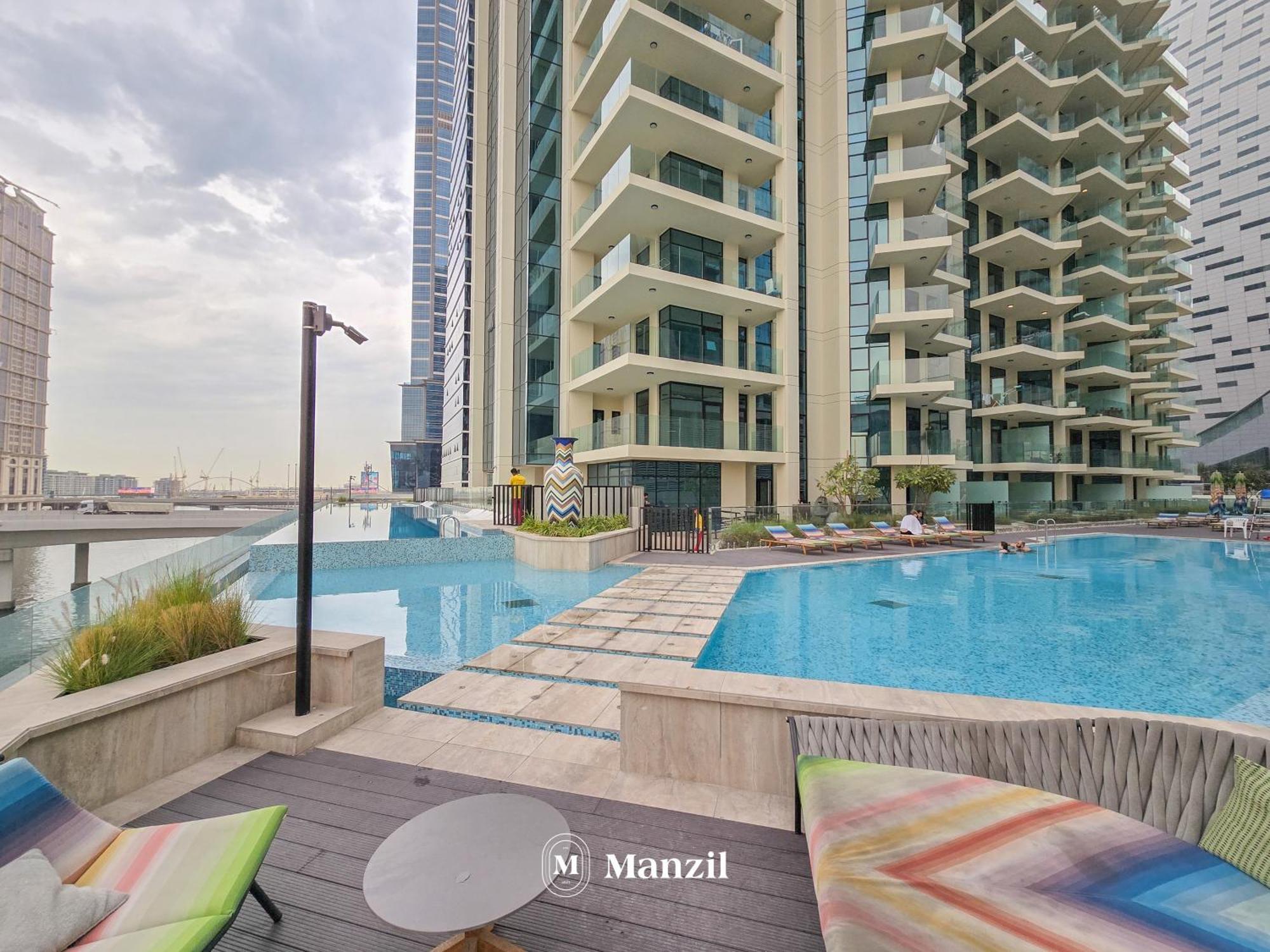 Luxury 1br At Urban Oasis Near Mall *