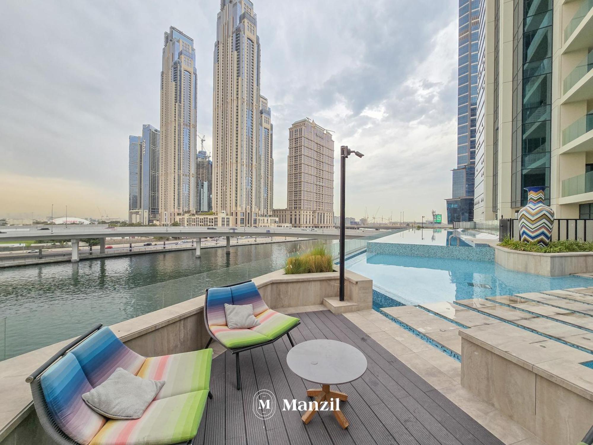 Apartment Luxury 1br At Urban Oasis Near Mall Dubai