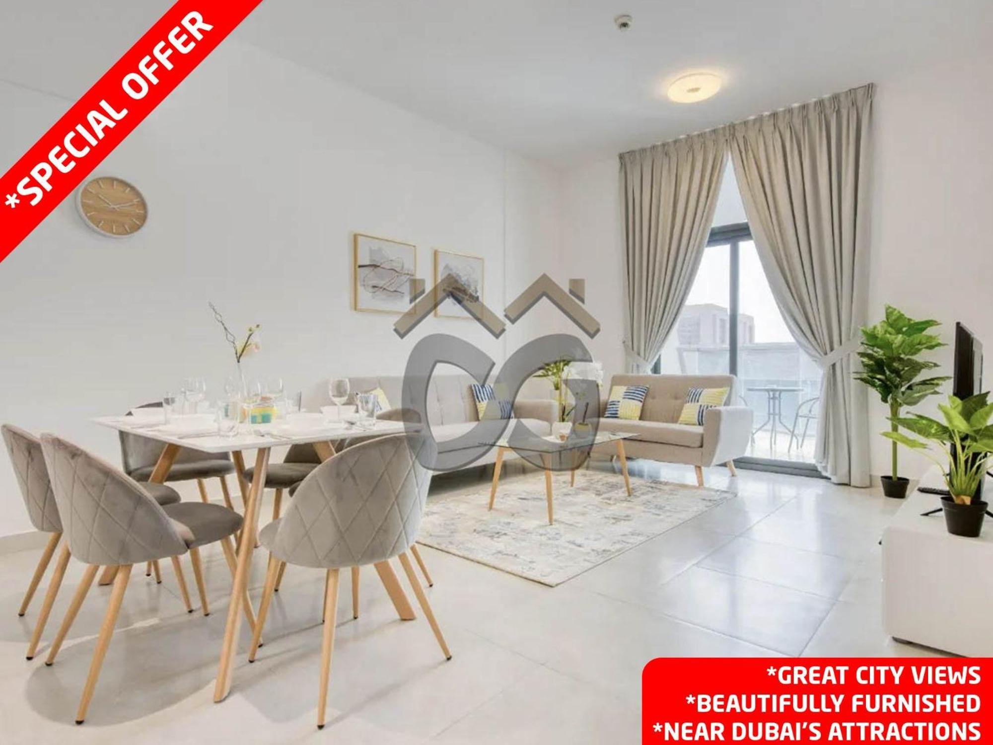 Serene 2 Bedrooms Apartment *