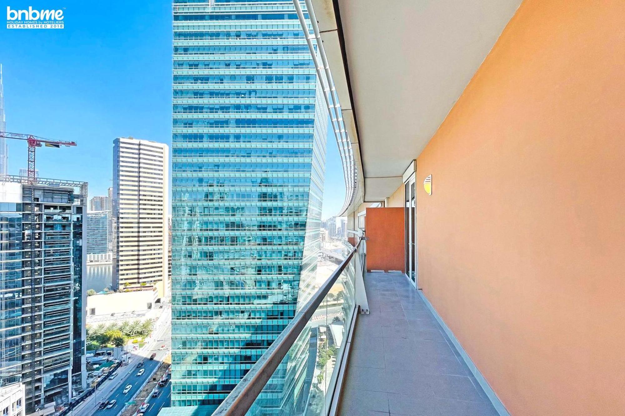 Bnbmehomes - Ubora Towers Daire Dubai