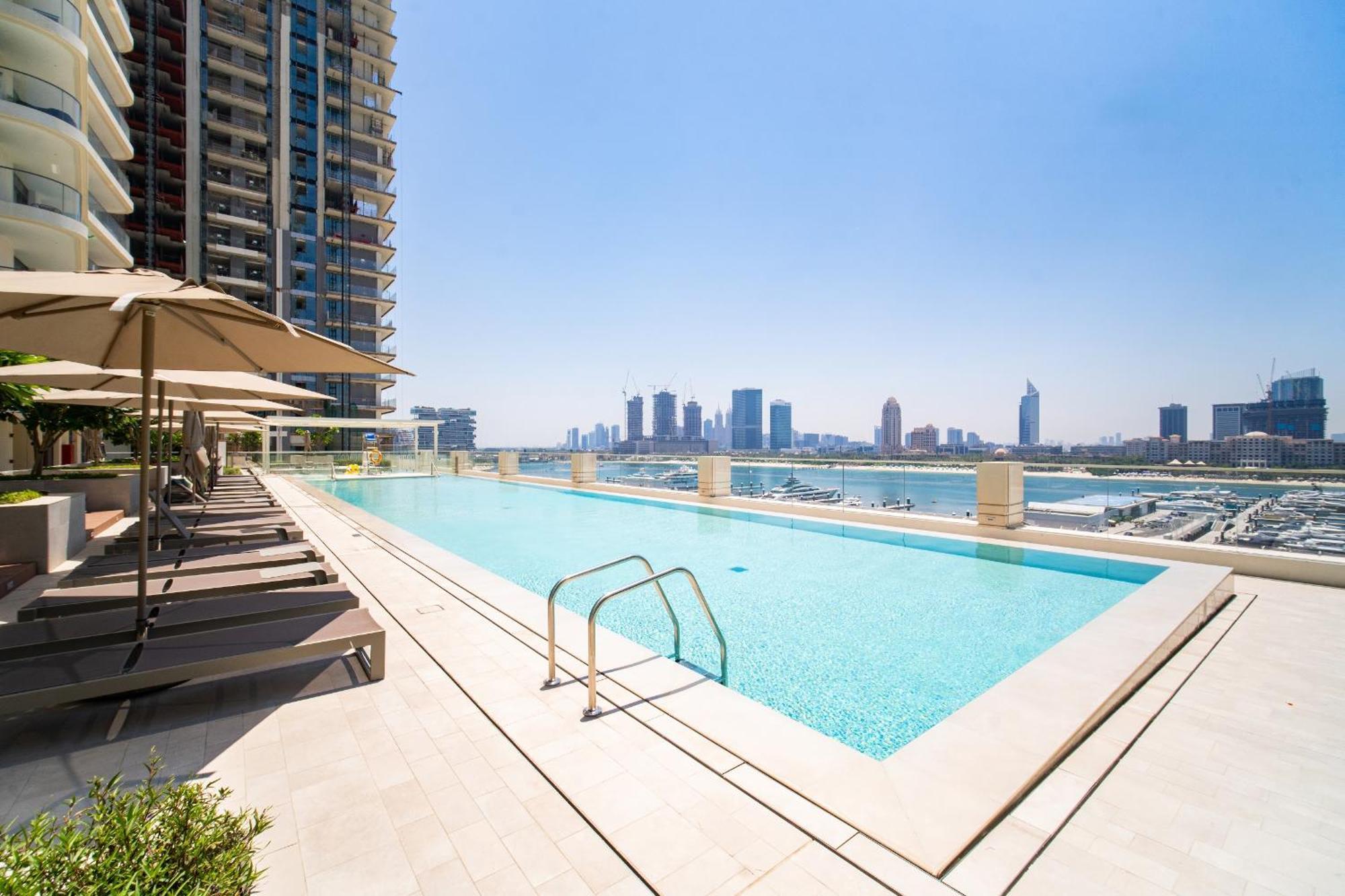 Your Private Beachfront - Sea View 1br On 23rd Floor Dubai