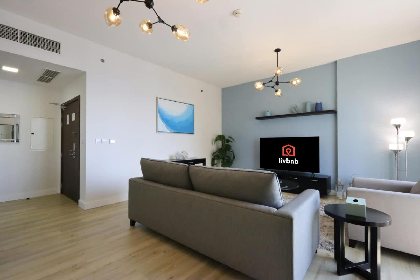 Livbnb-serene 2bhk With Marina Views Apartment *