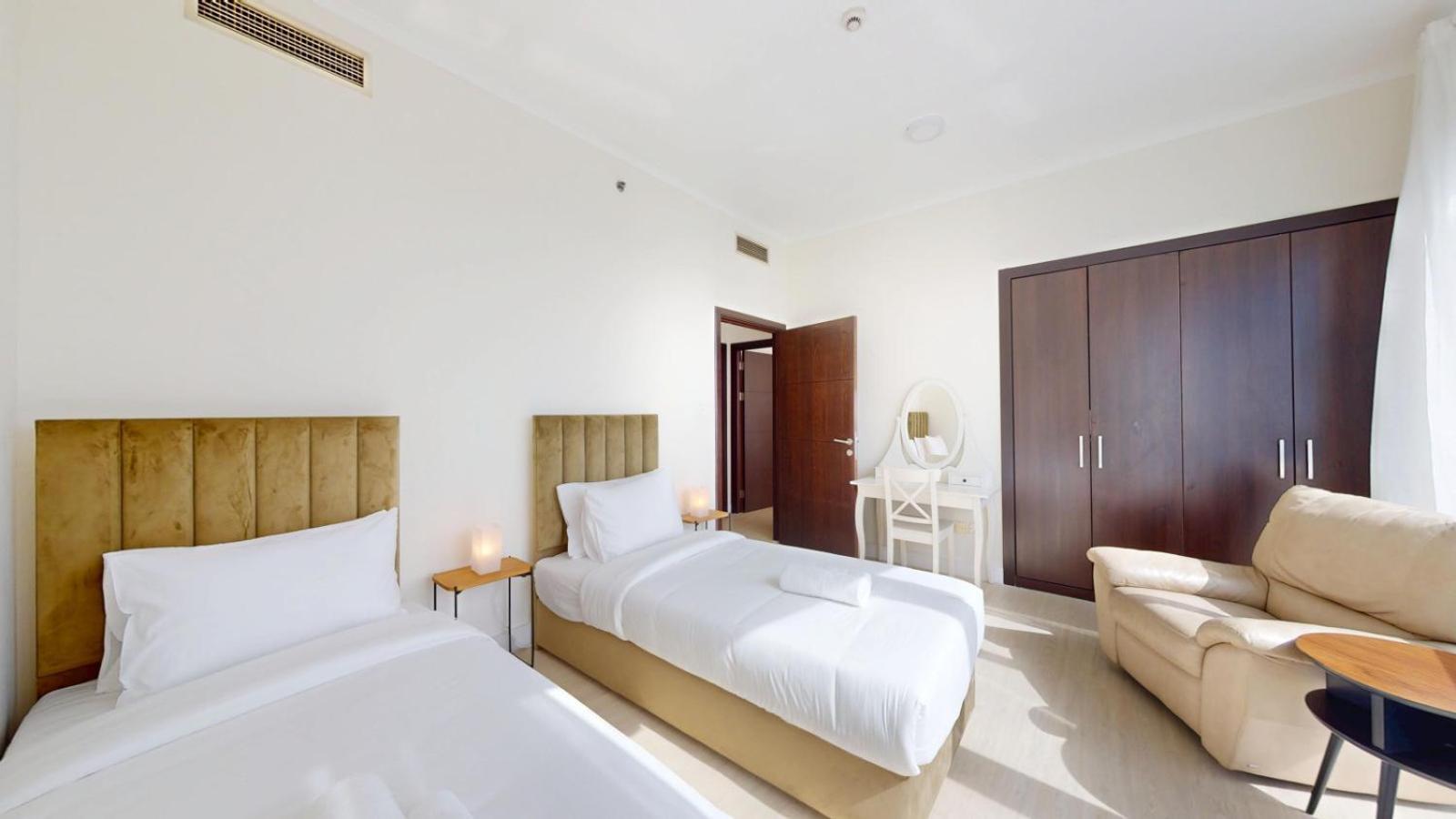 Torch Tower - Minimalistic Two Bed With Views Daire Dubai
