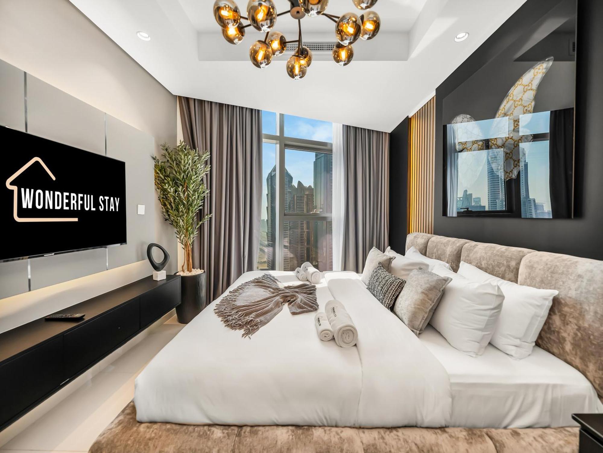 Apartamento Wonderfulstay At Paramount - Highest Infinity Pool - Burj Khalifa View - Brand New Luxury *