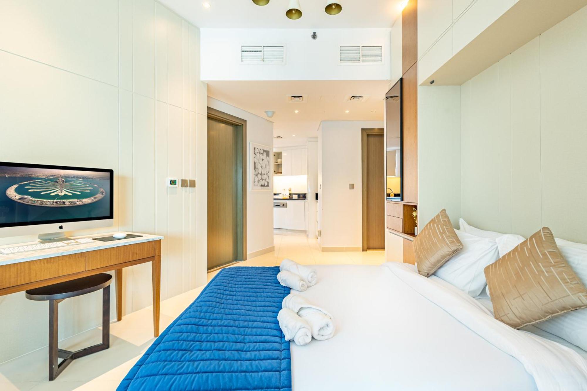 Deluxe One-bedroom In Business Bay With Burj Khalifa And Canal View * Dubai