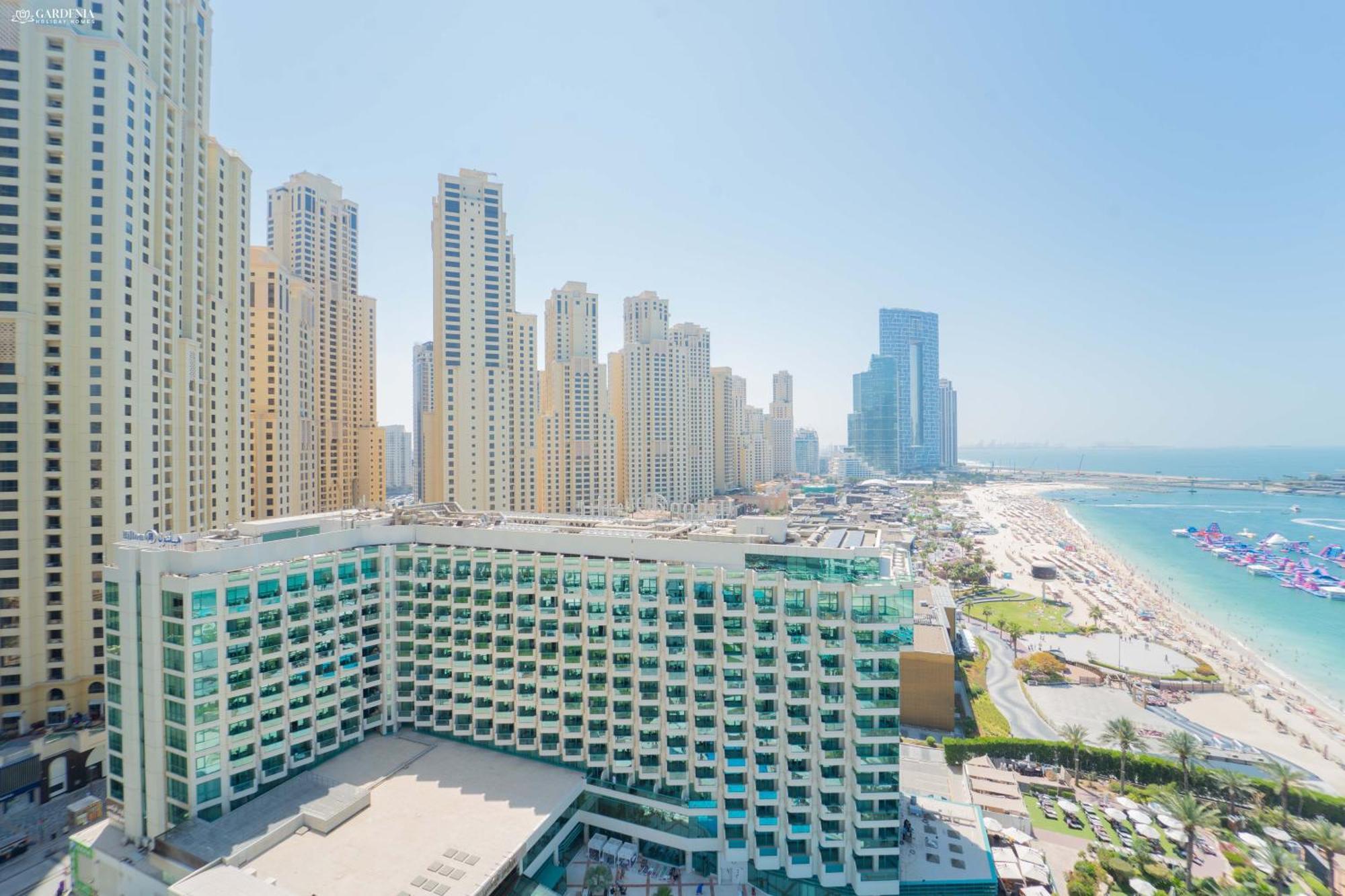 Jbr - Private Access Full Sea View At La-vie By Gardenia Apartment