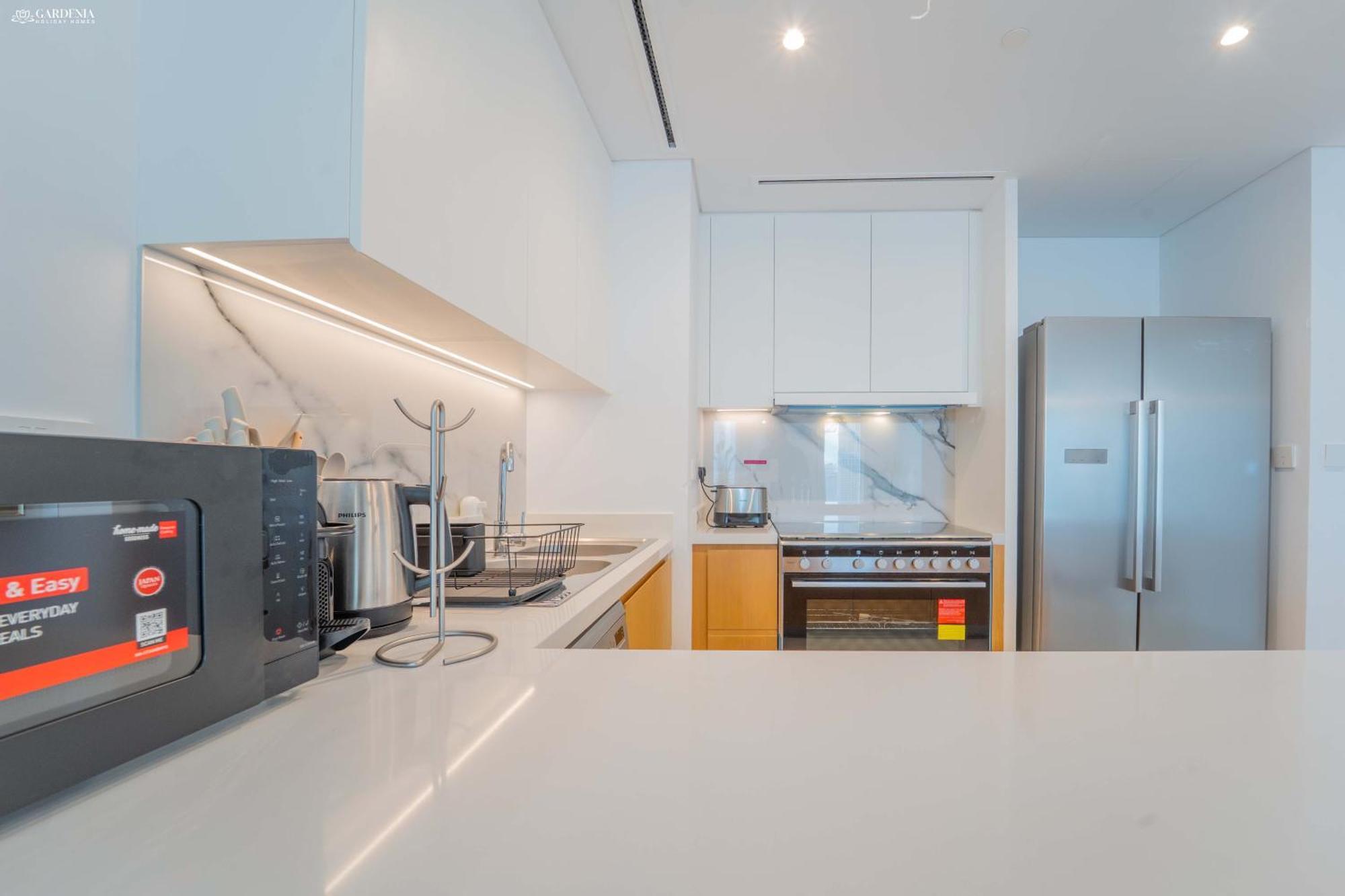 Jbr - Private Access Full Sea View At La-vie By Gardenia Apartment