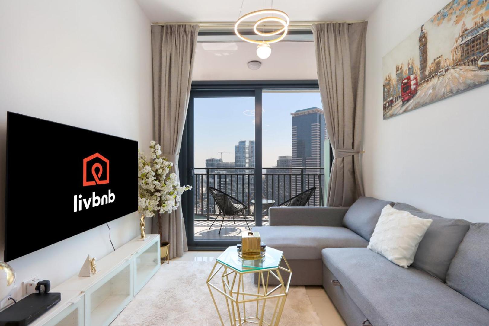 Canalfront Gem 1br In Zada Tower By Livbnb Apartment Dubai