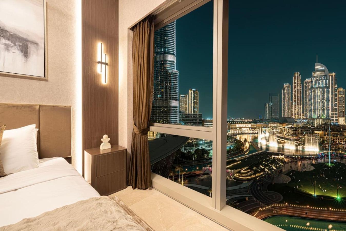 New Years Luxury Burj Khalifa And Fountain Views Apartment *