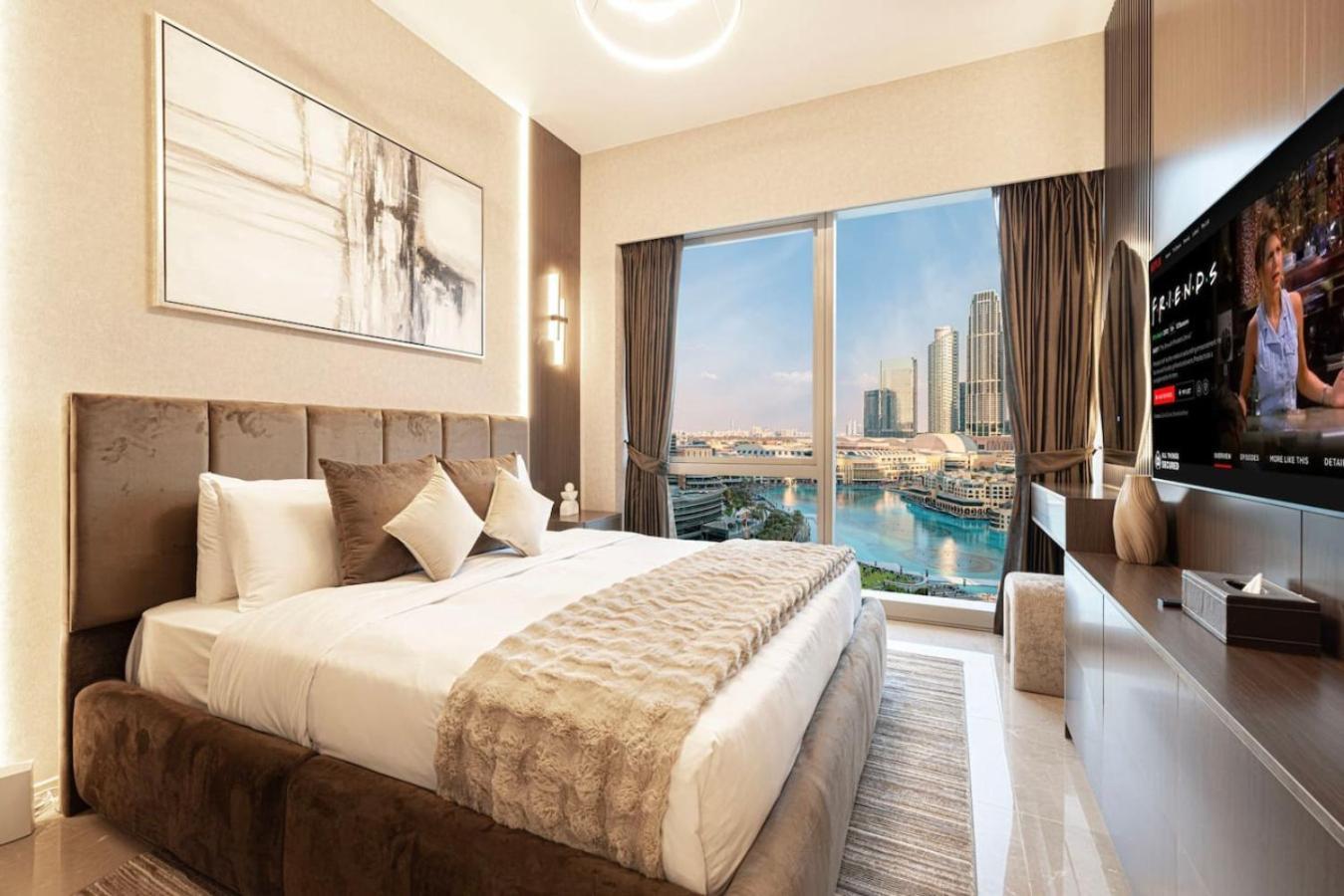 New Years Luxury Burj Khalifa And Fountain Views Apartment *