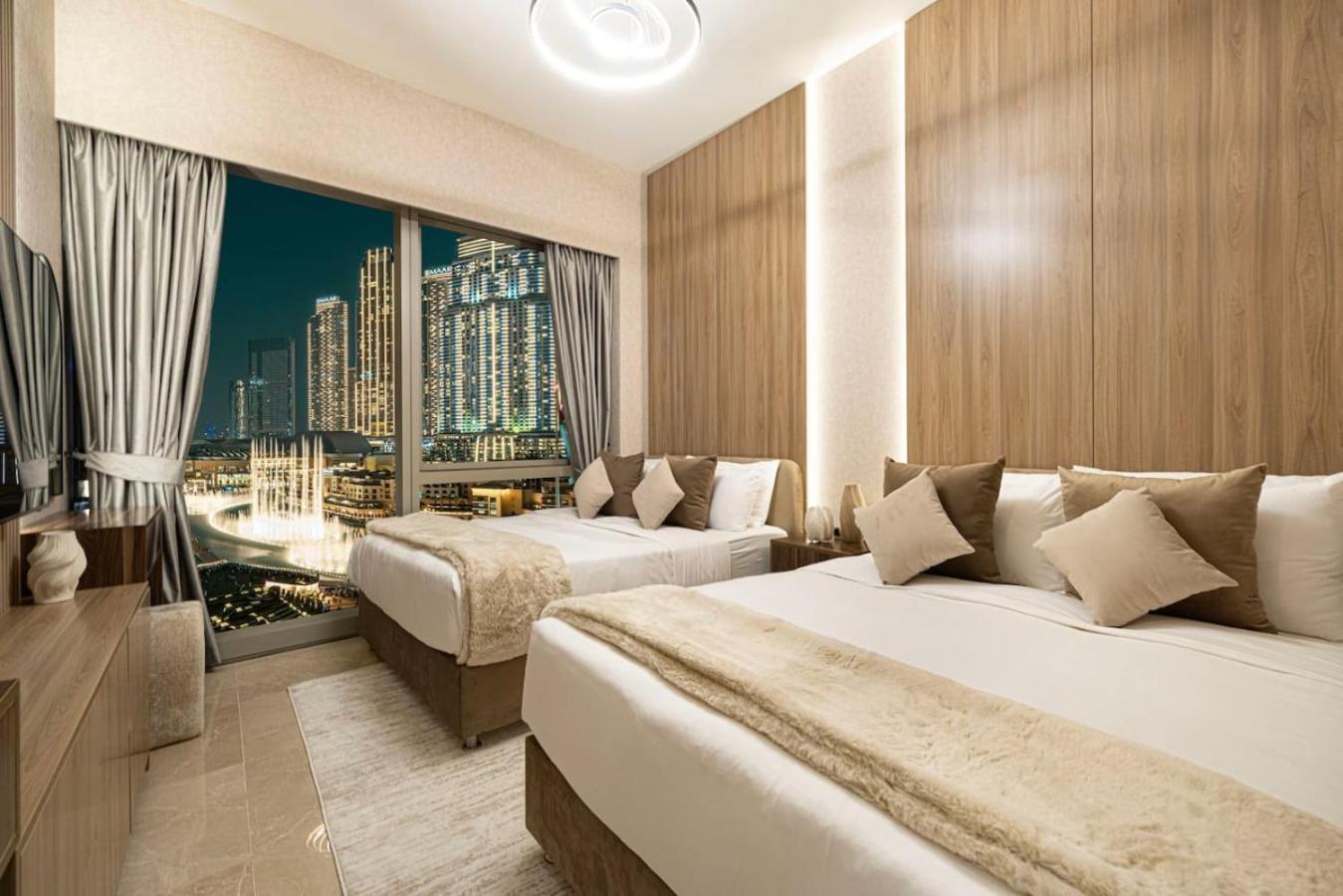 New Years Luxury Burj Khalifa And Fountain Views Apartment Dubai