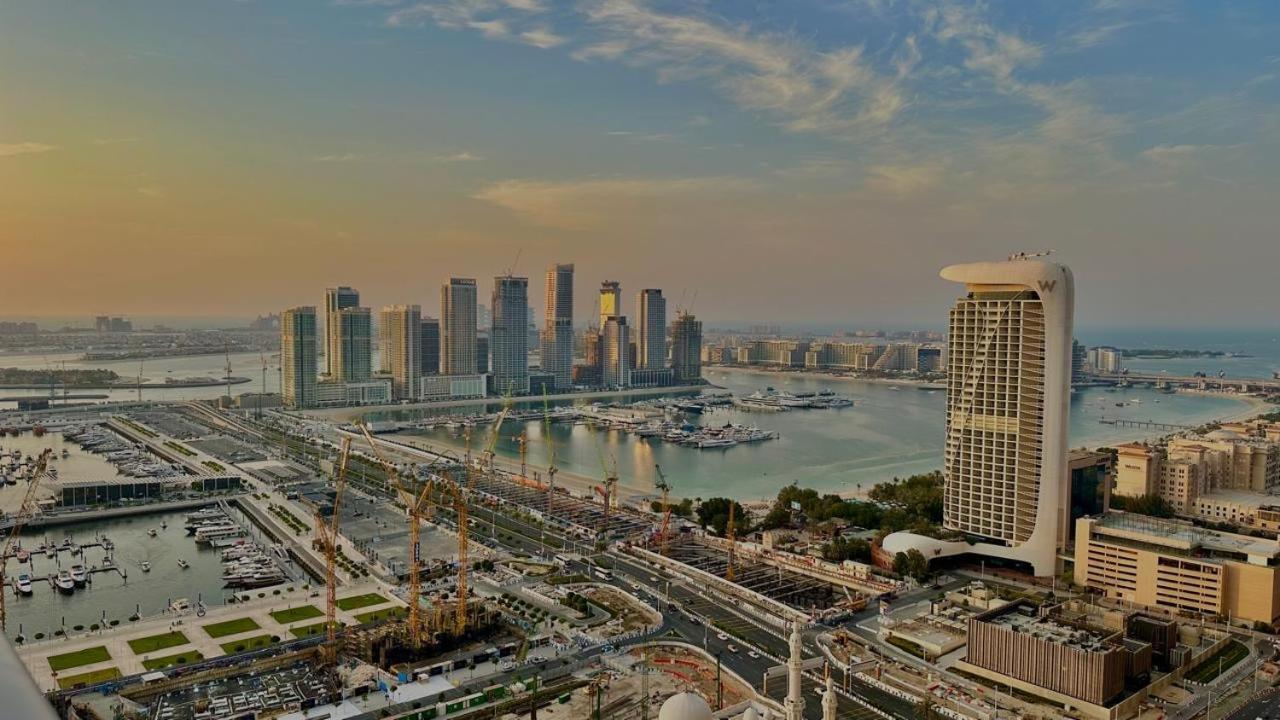 Daire Sleek Living With Sea Views In Damac Heights Marina By Bhavan *