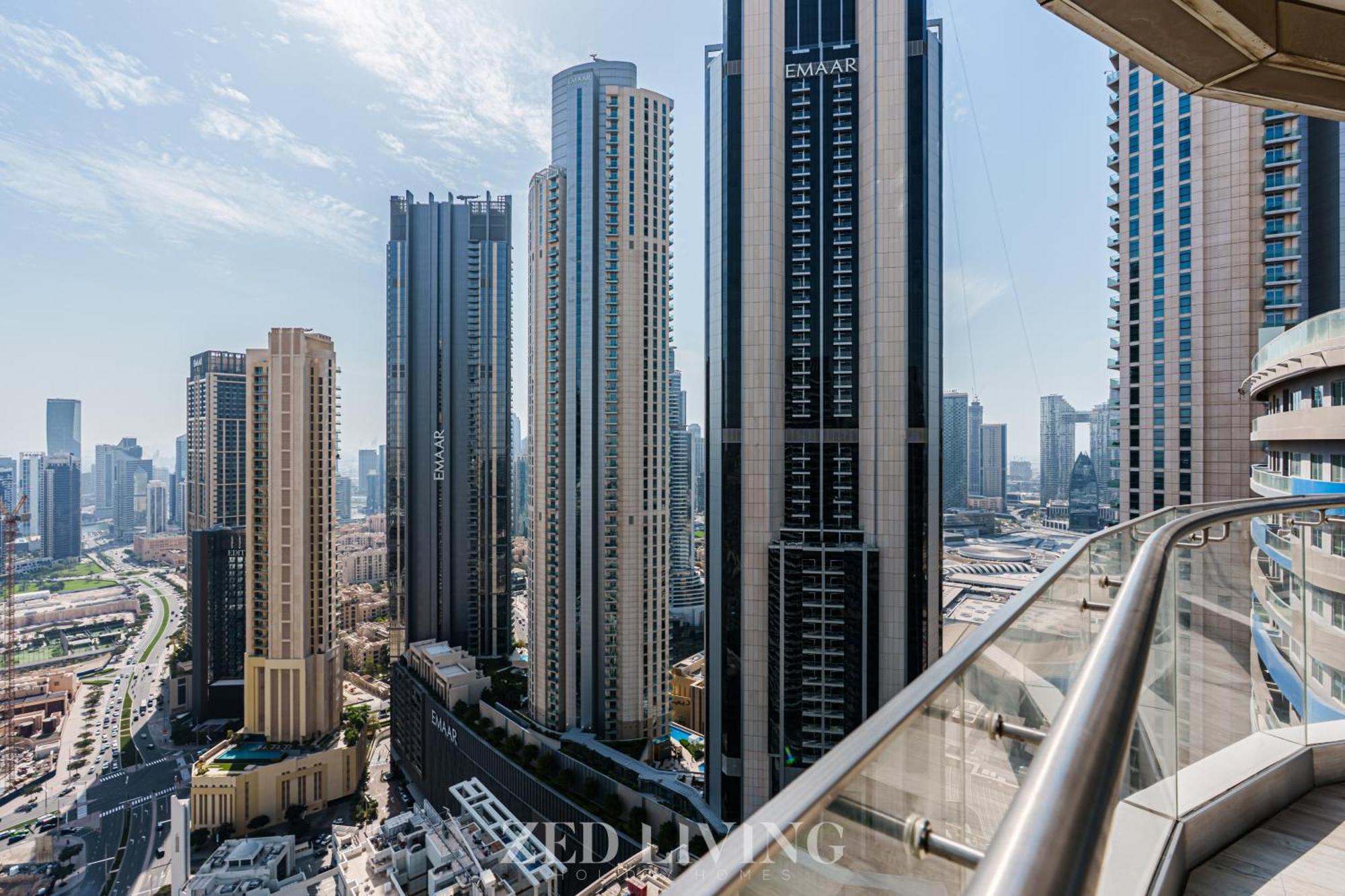 Zed Living - Luxe 2br With Burj Khalifa View - Rp Heights