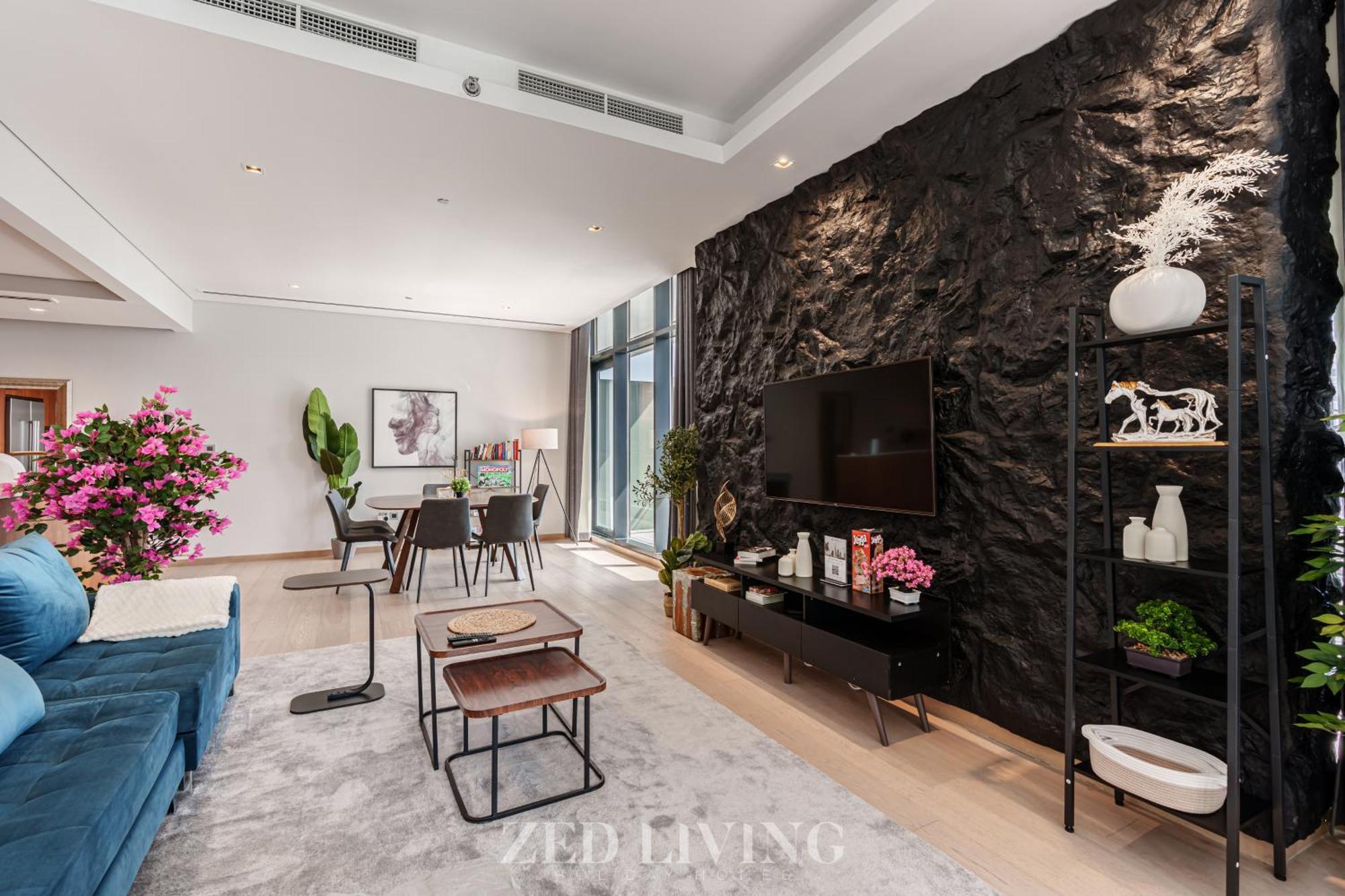 Zed Living - Luxe 2br With Burj Khalifa View - Rp Heights * Dubai