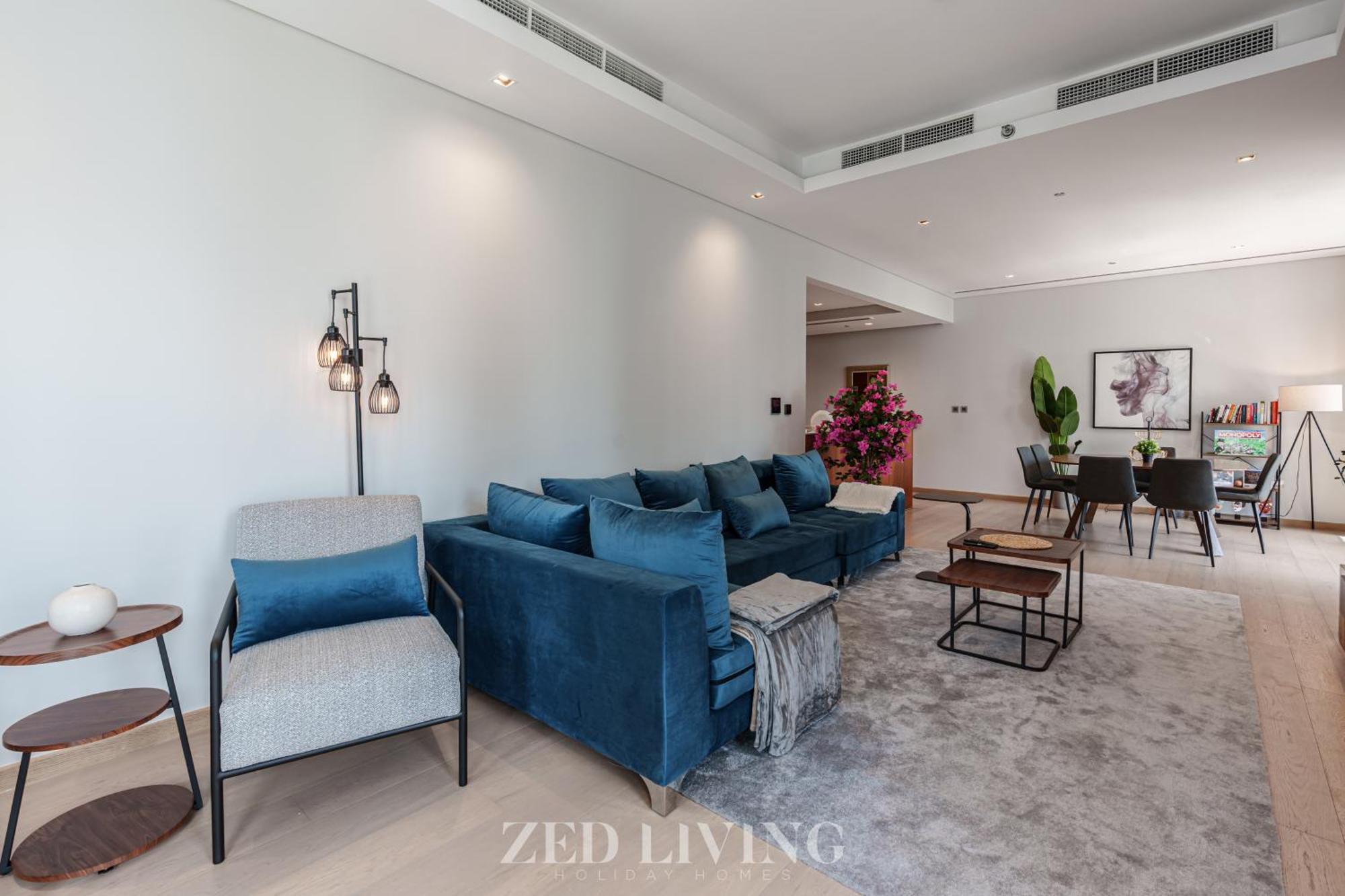 Zed Living - Luxe 2br With Burj Khalifa View - Rp Heights *