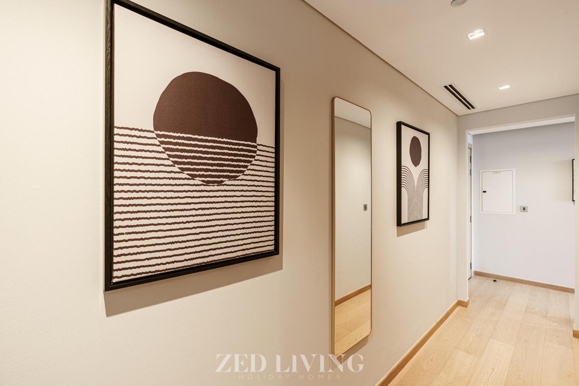 Apartment Zed Living - Luxe 2br With Burj Khalifa View - Rp Heights *
