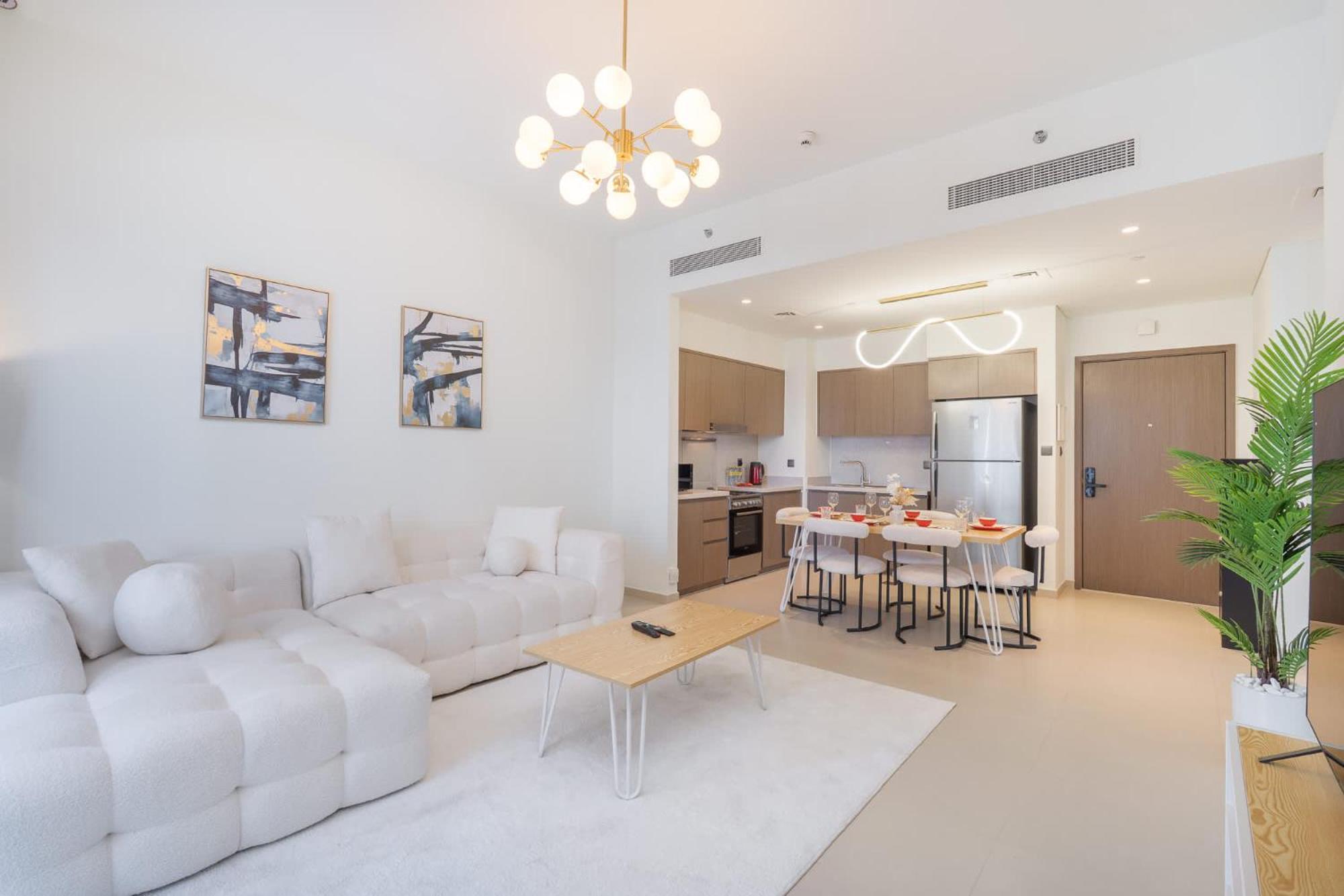 Full Luxury In 2 Bedroom With Skycraper Views Apartment *