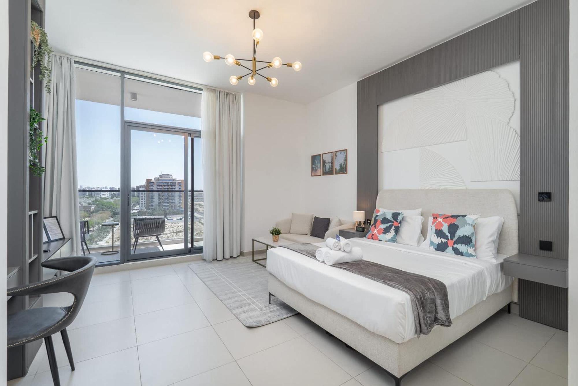 A Prime That Sleeps 2 In Jebel Ali Apartment