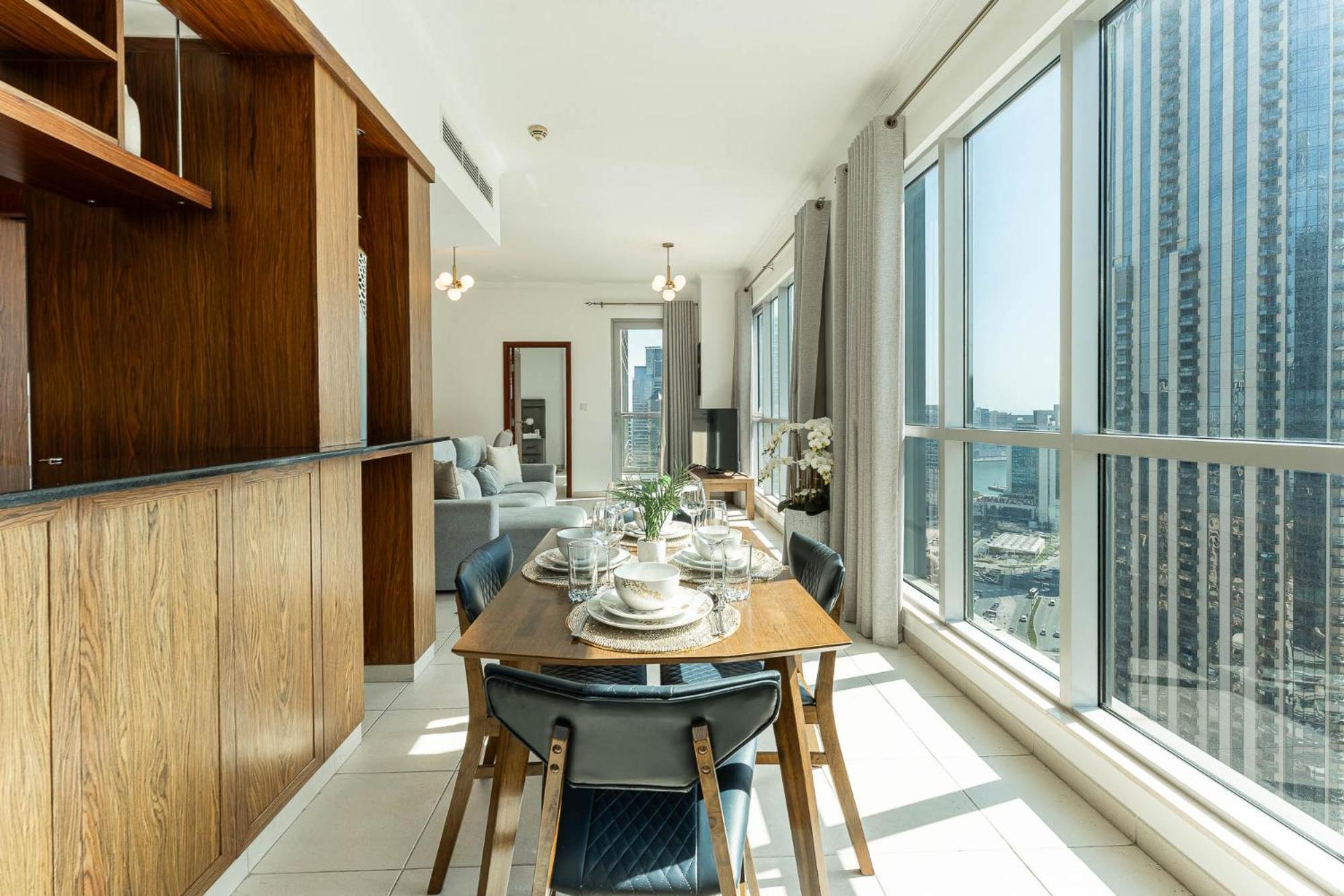 Apartment Superb 1-bedroom With Full Burj Khalifa View - 5-min Walk To Mall *