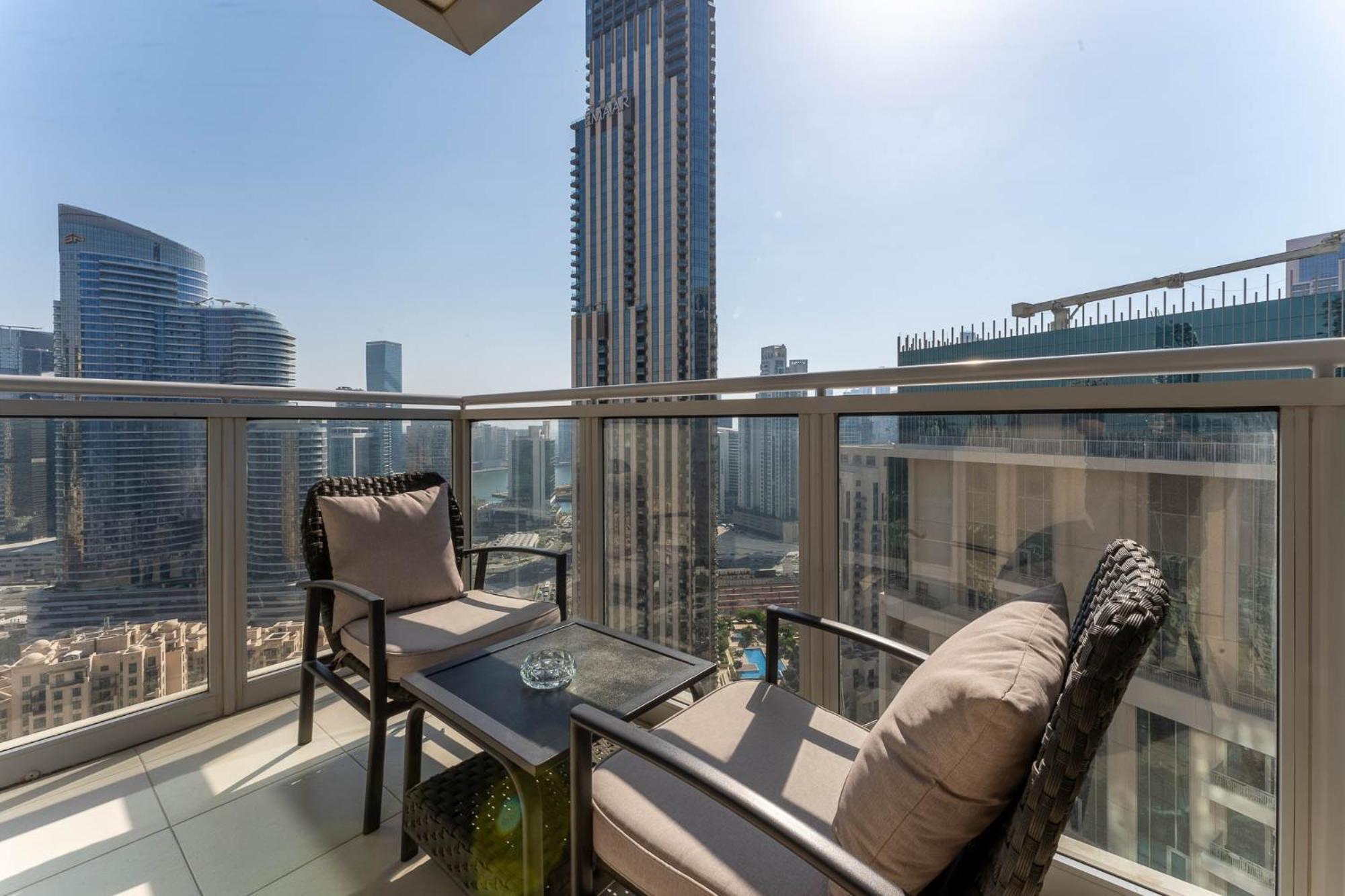 Apartment Superb 1-bedroom With Full Burj Khalifa View - 5-min Walk To Mall