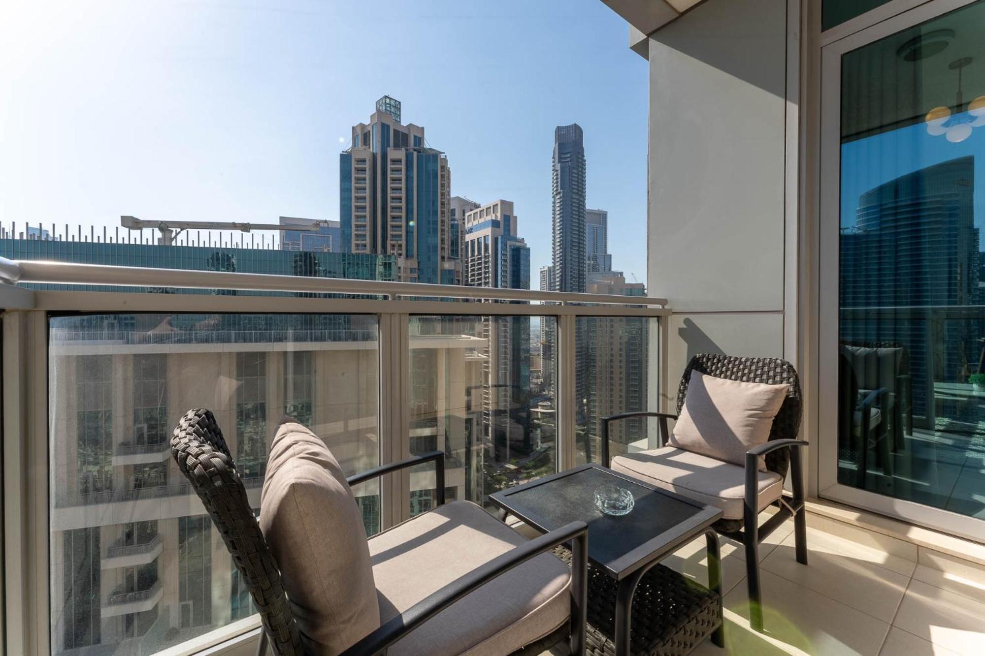 Apartment Superb 1-bedroom With Full Burj Khalifa View - 5-min Walk To Mall *