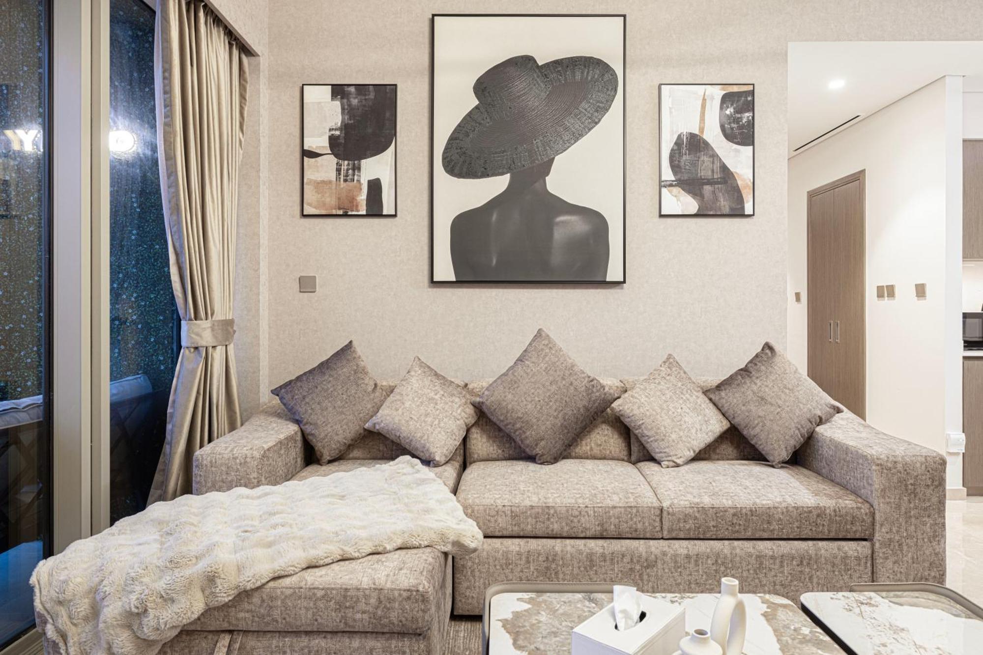New Years Luxury Burj Khalifa And Fountain Views Apartment *