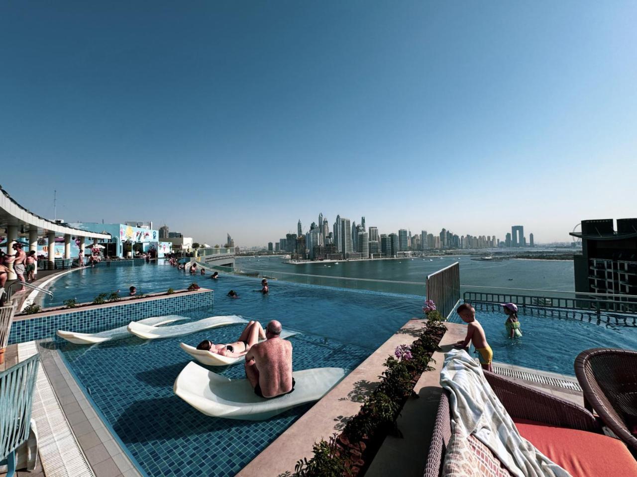 Seven Palm With Private Access And Infinity Pool * Dubai