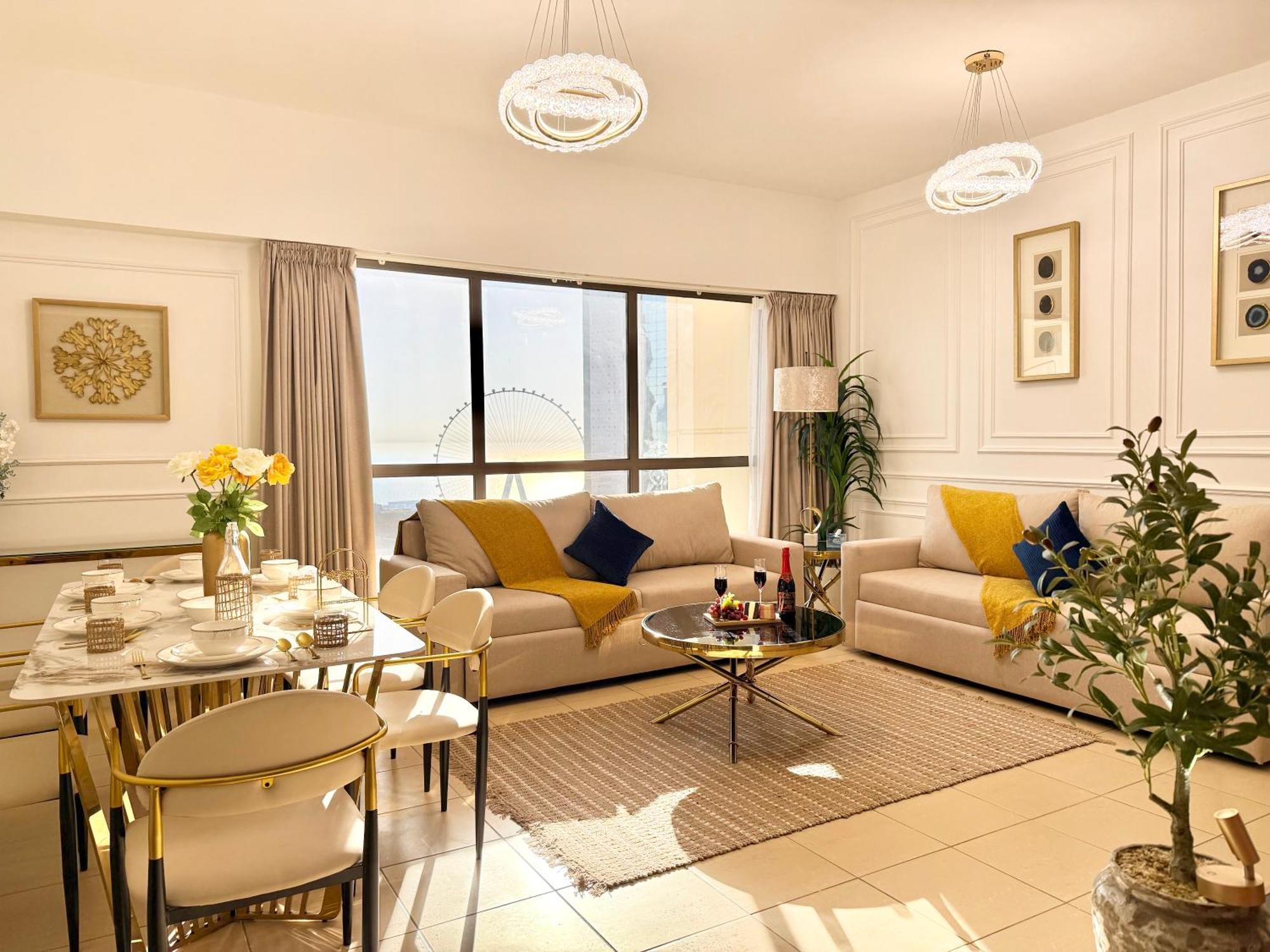Eye & Sea View 2br Marina & Walk Apartment Dubai