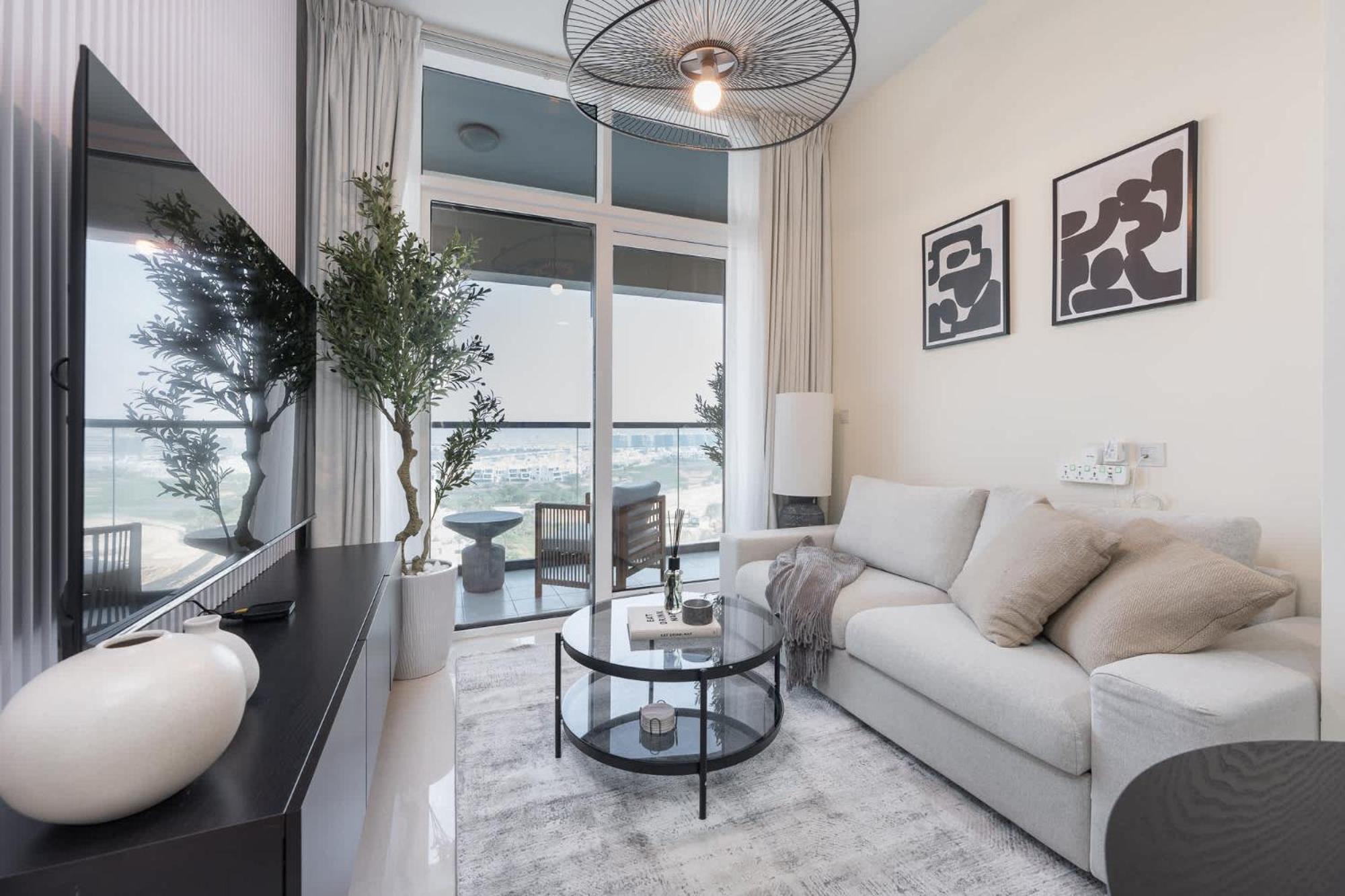 Apartment Tranquil 1br Hideaway In Damac Hills Dubai