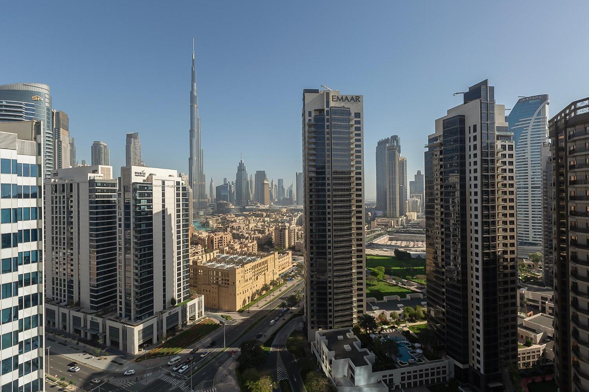 Daire Burj & Beyond - Luxury With Burj Khalifa View Dubai