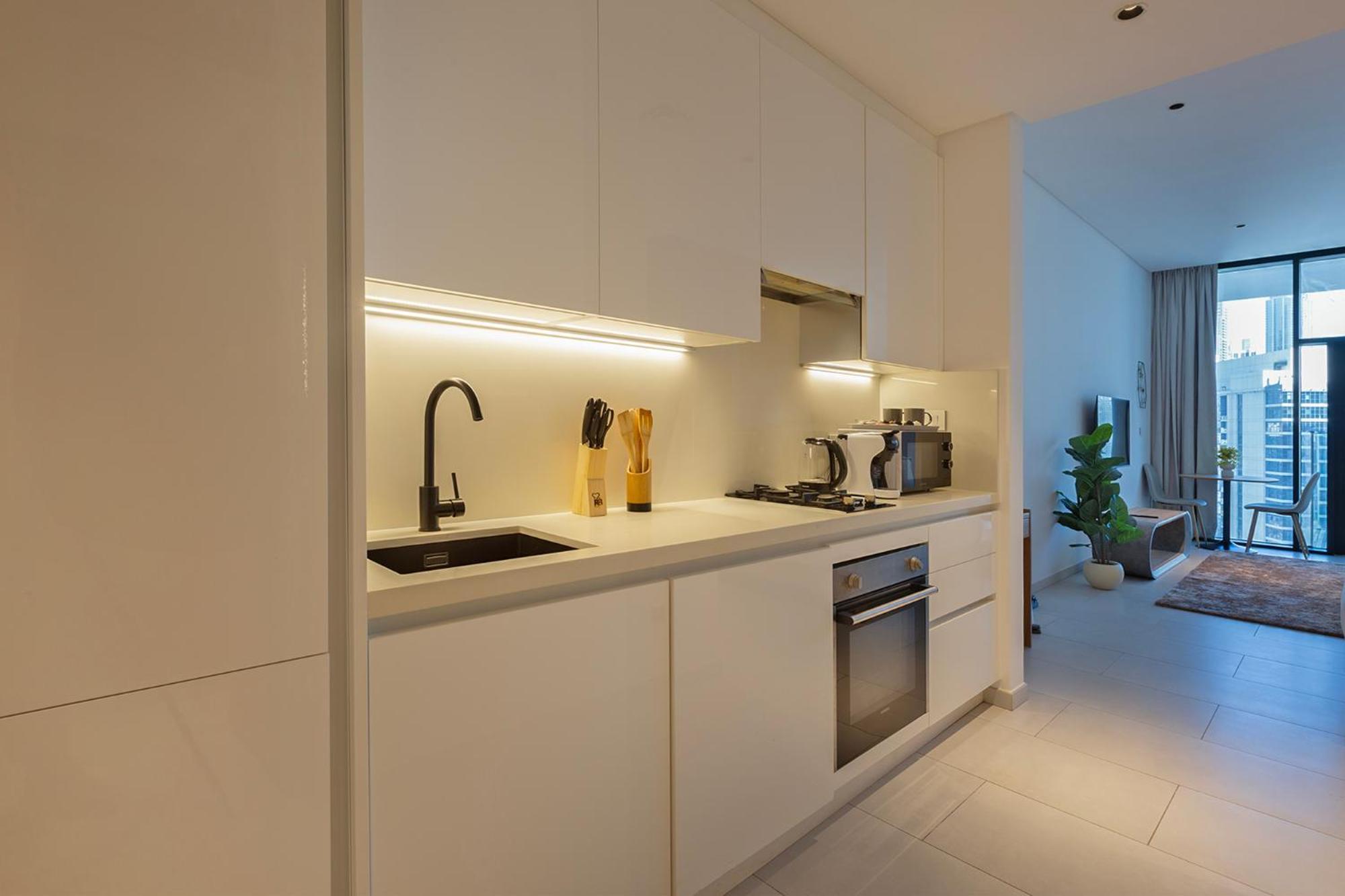 Burj & Beyond - Luxury With Burj Khalifa View Daire *