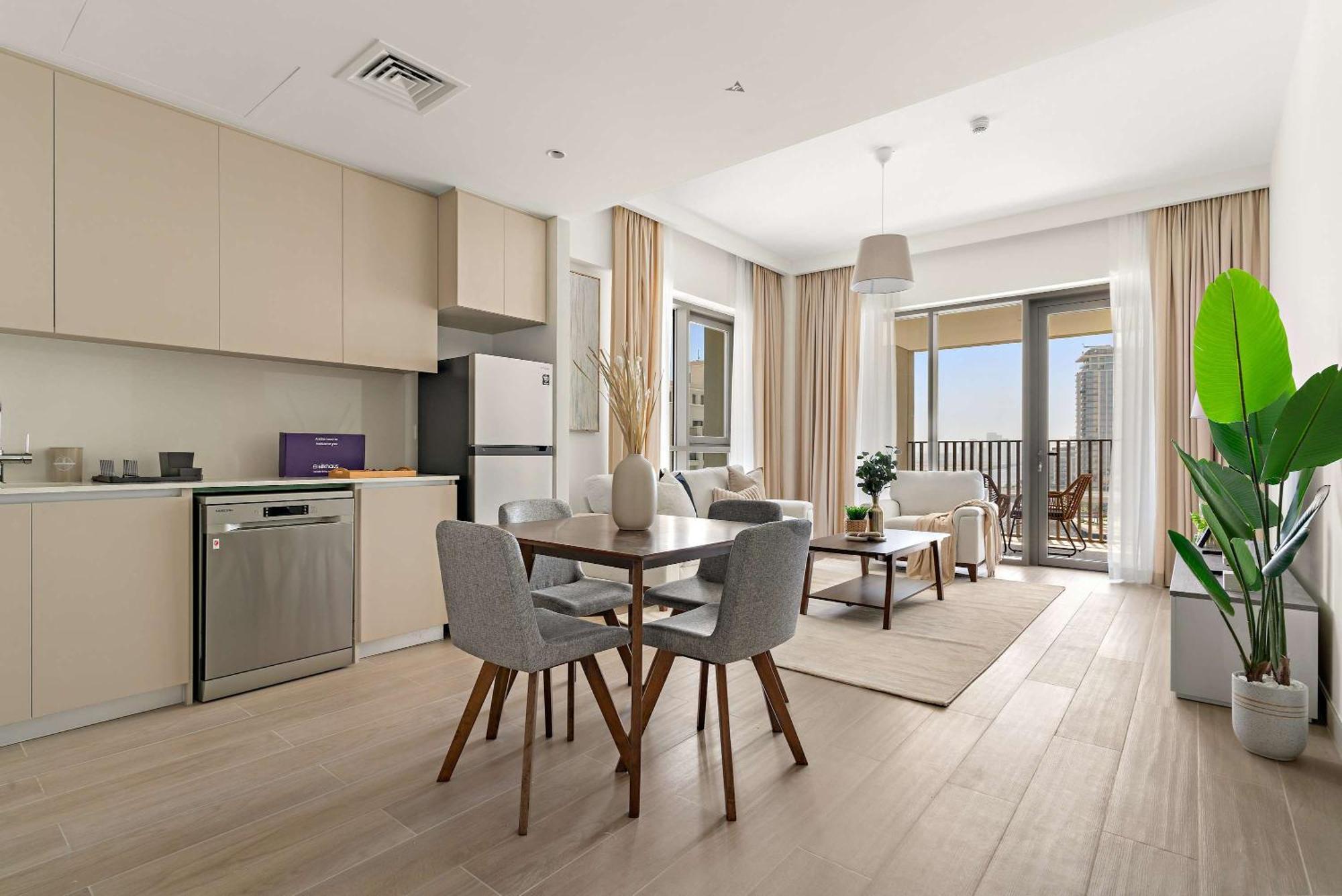 Silkhaus Chic 1br In Creek Grove With Pool View * Dubai