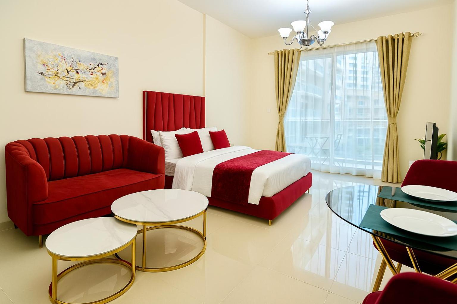 Comfy In Jvc Great Location Fast Wi-fi Dubai
