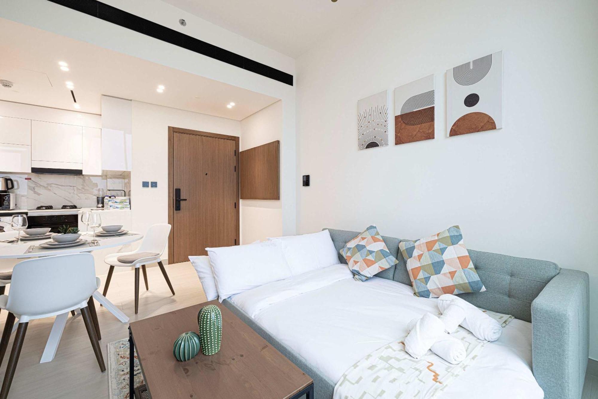 Apartment Cozy 1 Bedroom With Gym & Pool Just 15min To Marina *