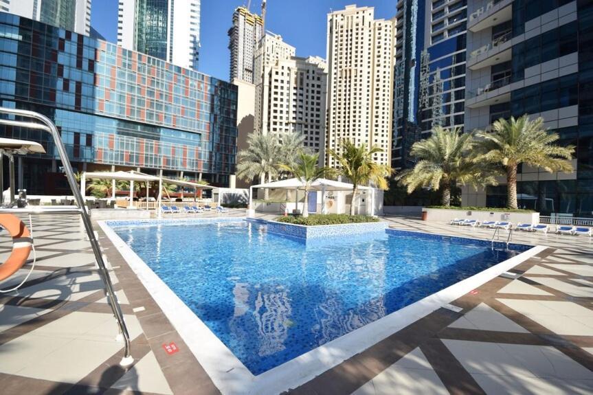 Delux Studio Apartment Dubai Marina The Bay 5 Min Beach Jbr & 3 Min To Tram Station Apartment *