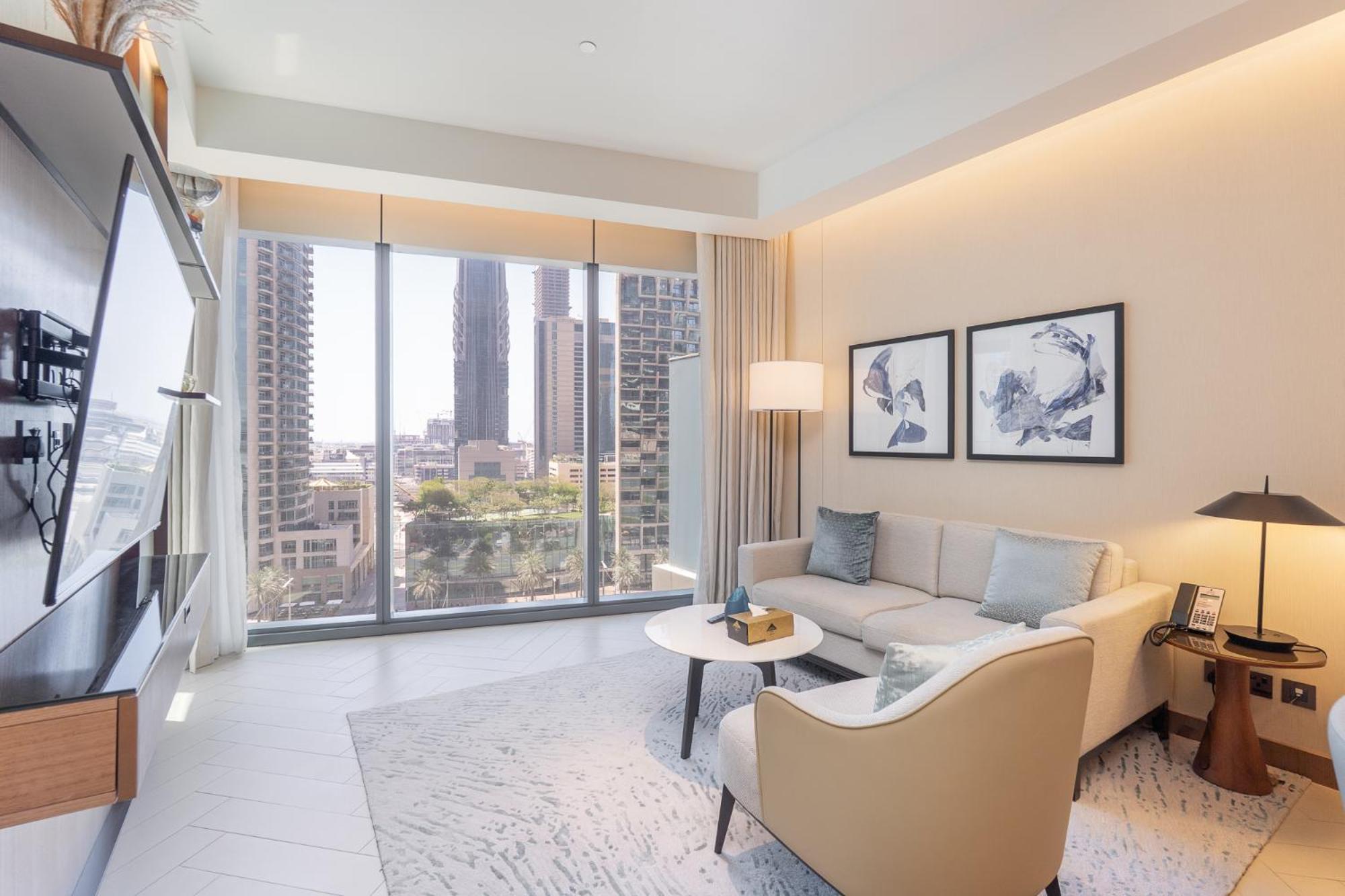 Apartment Address Residences Opera - Burj Khalifa Views 2 & 3-bedroom 1 Minute Walk To Burj Khalifa, Mall, Fountain By Heaven Crest