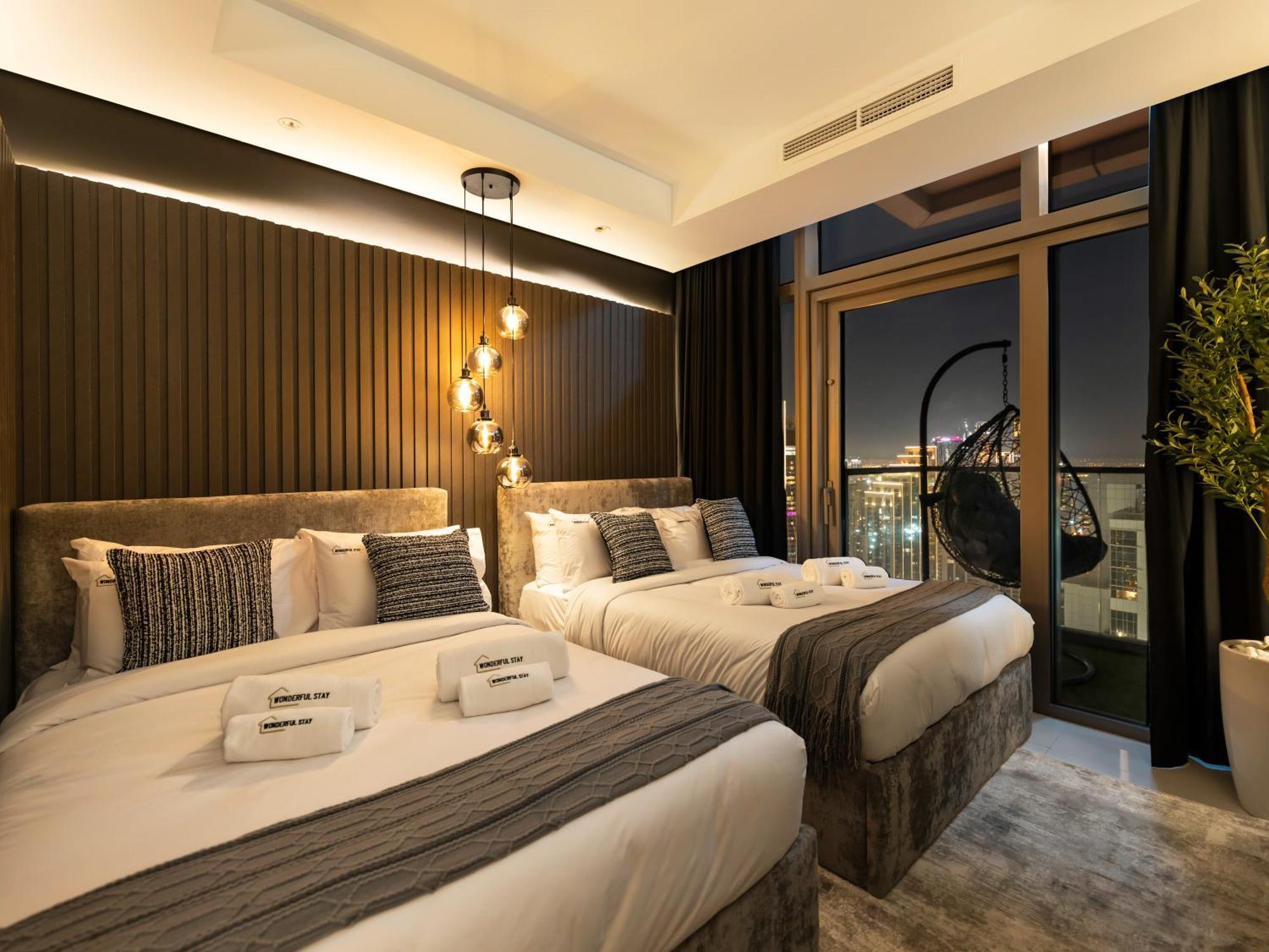 Apartamento Wonderfulstay At Paramount - Highest Infinity Pool - Burj Khalifa View - Brand New Luxury Dubai