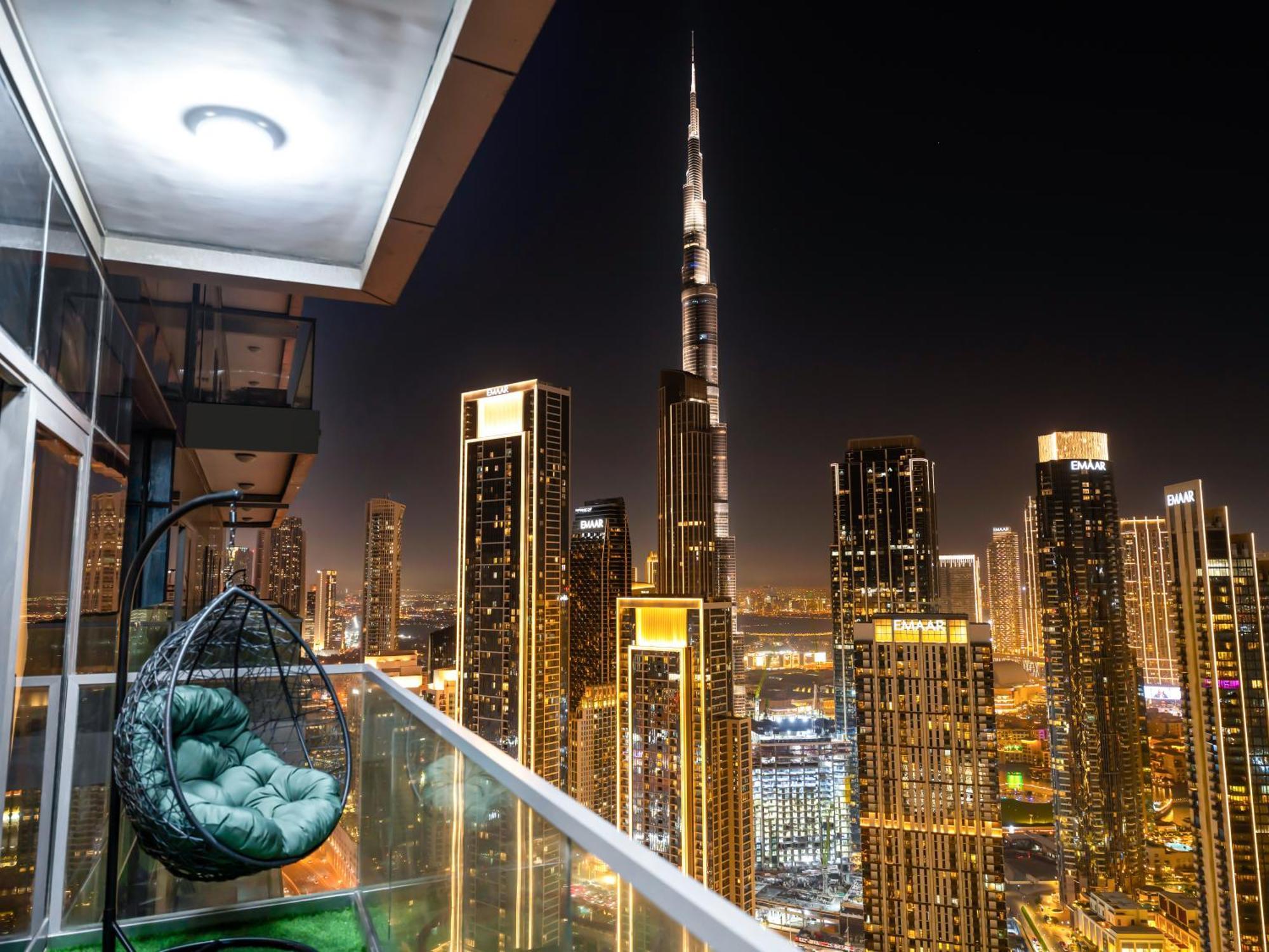 Wonderfulstay At Paramount - Highest Infinity Pool - Burj Khalifa View - Brand New Luxury Apartamento