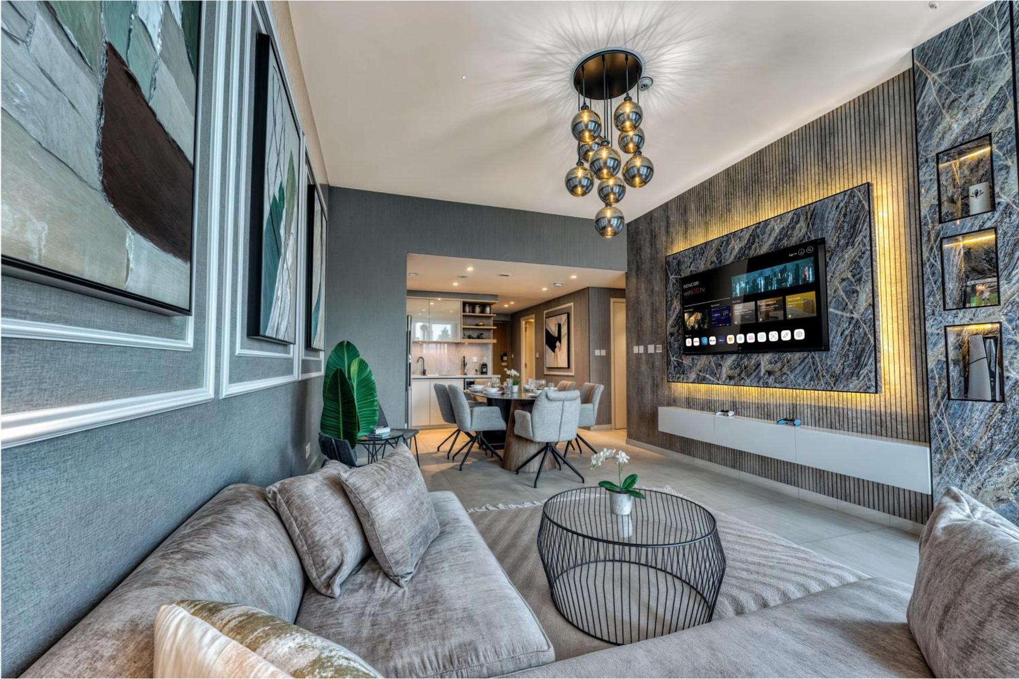 Mall Connection - Burj Views - Turf Balcony Daire Dubai
