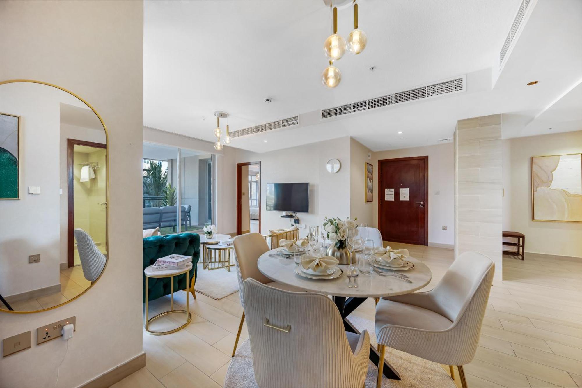 Apartment Durrani Homes - Azure 2br With Burj Khalifa And Fountain View Dubai